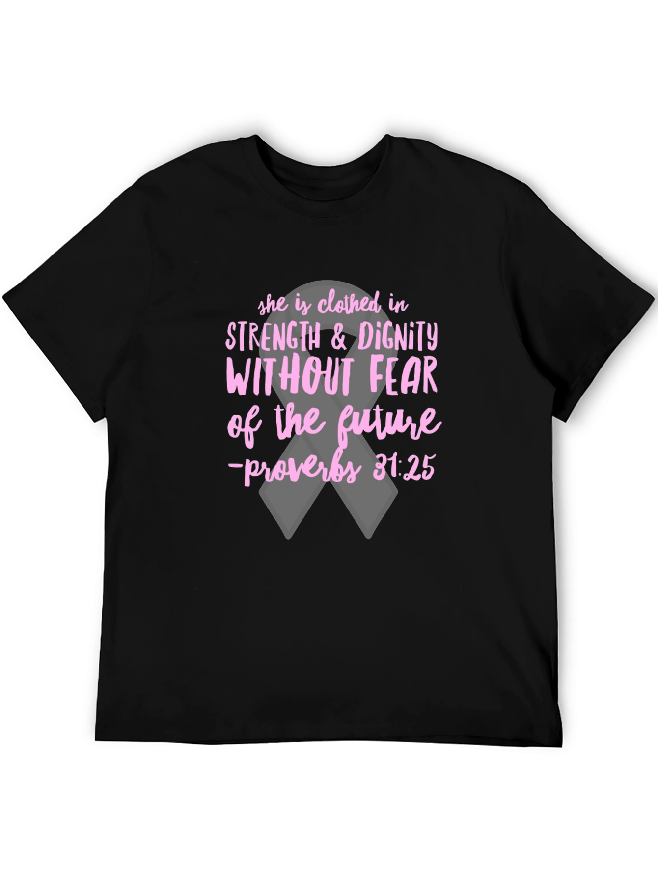 Strength & Dignity Graphic Tee - Proverbs 31:25
