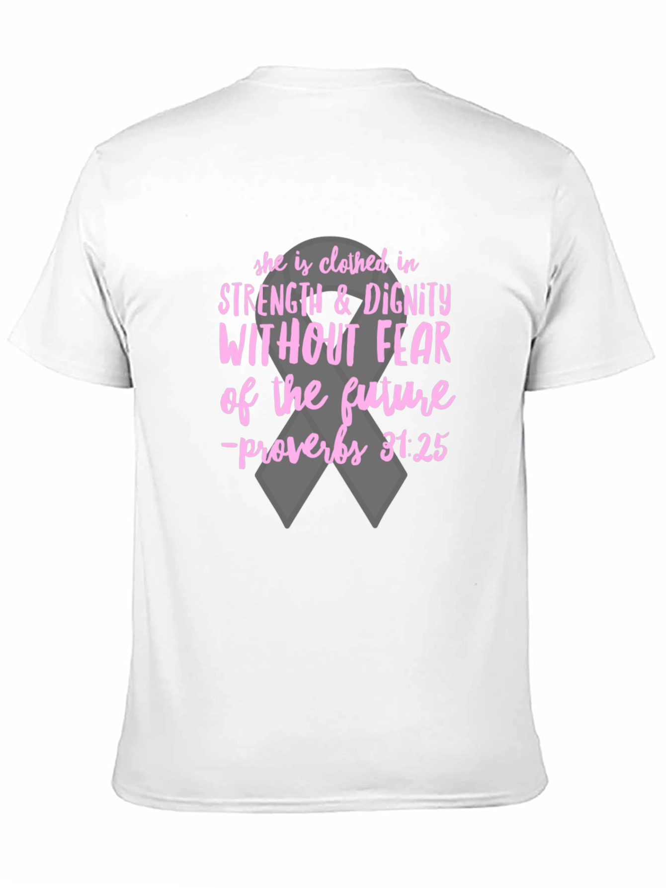 Strength & Dignity Graphic Tee - Proverbs 31:25