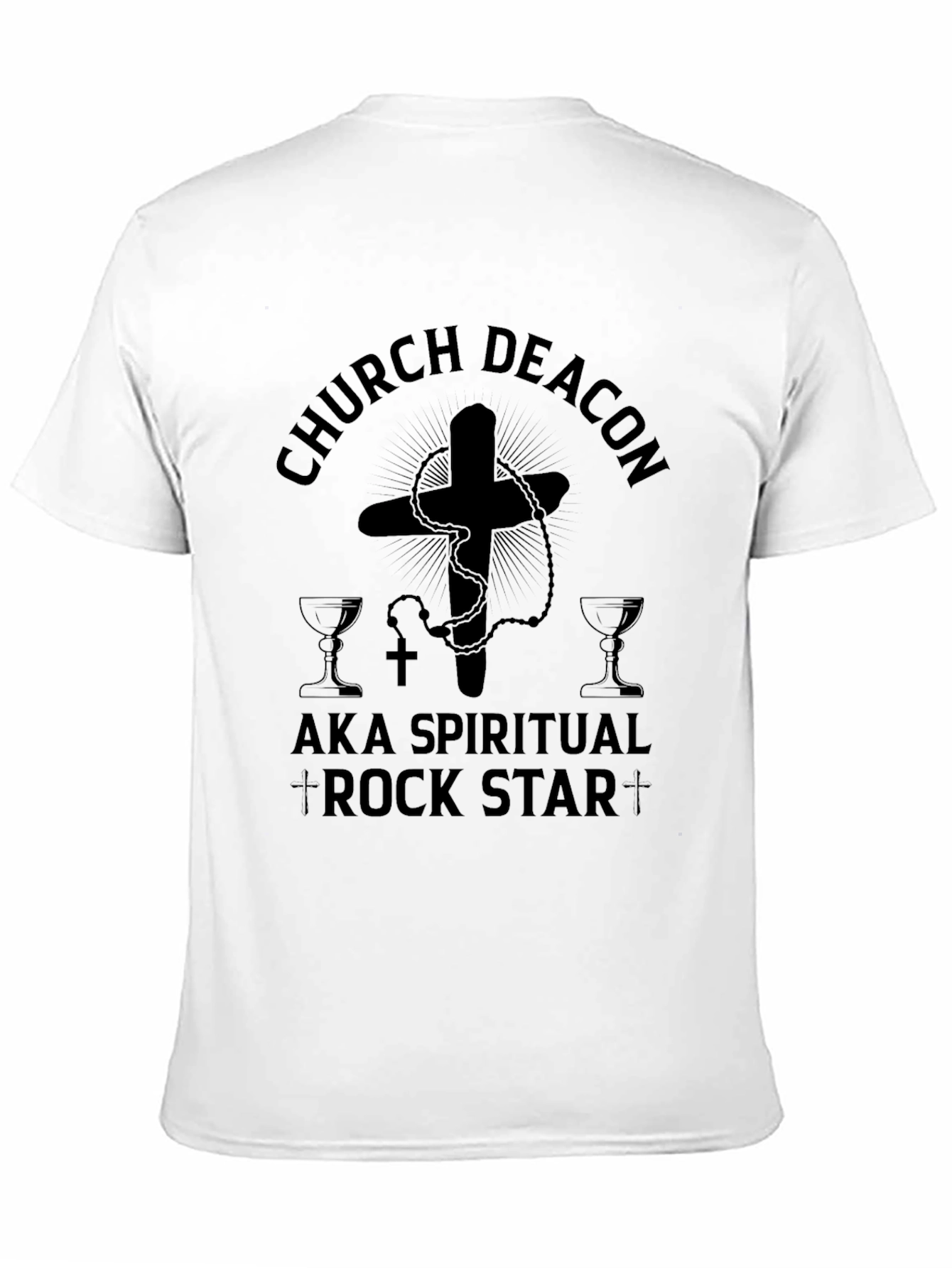 Church Deacon Spiritual Rock Star T-Shirt