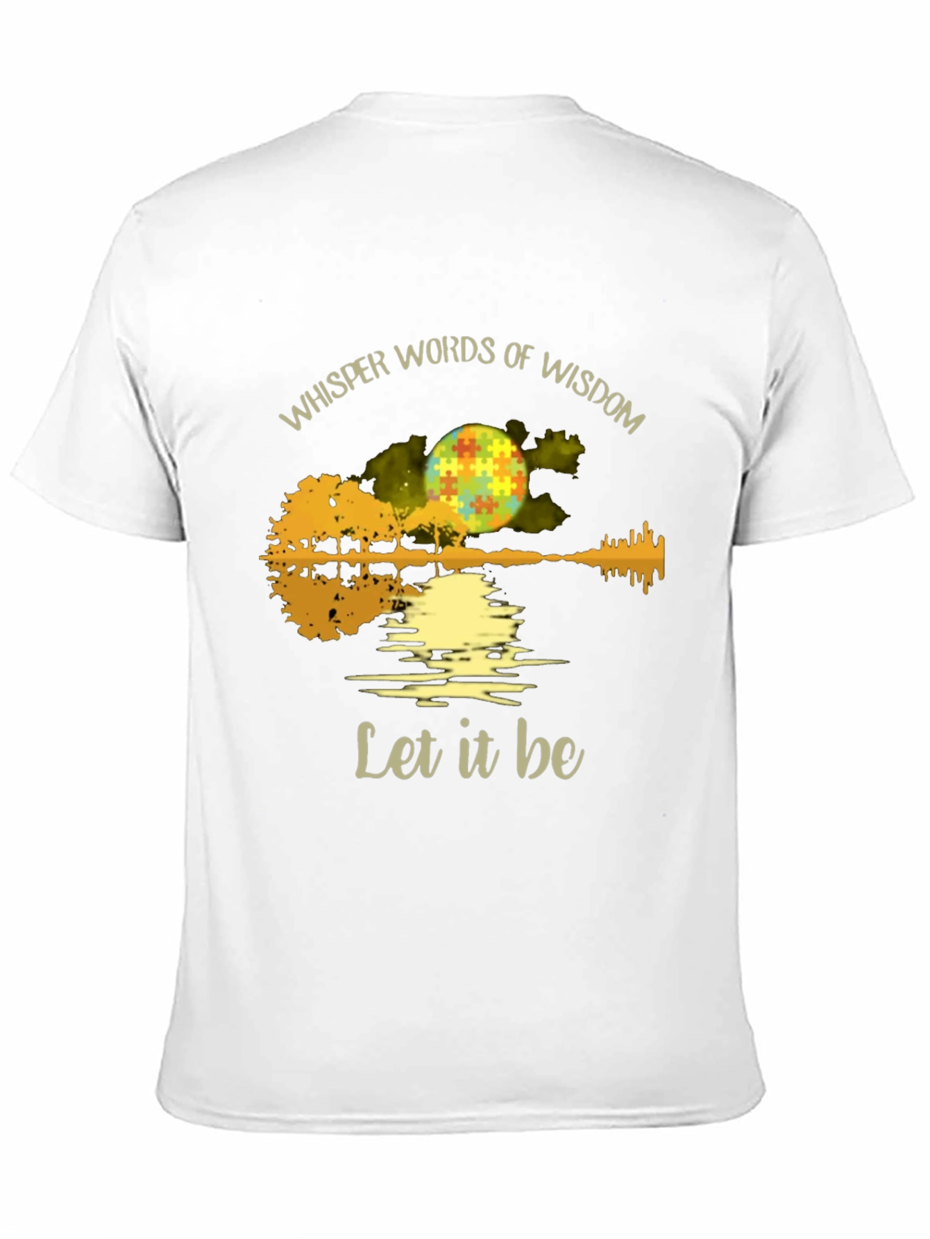 Whisper Wisdom Let it Be Graphic Tee