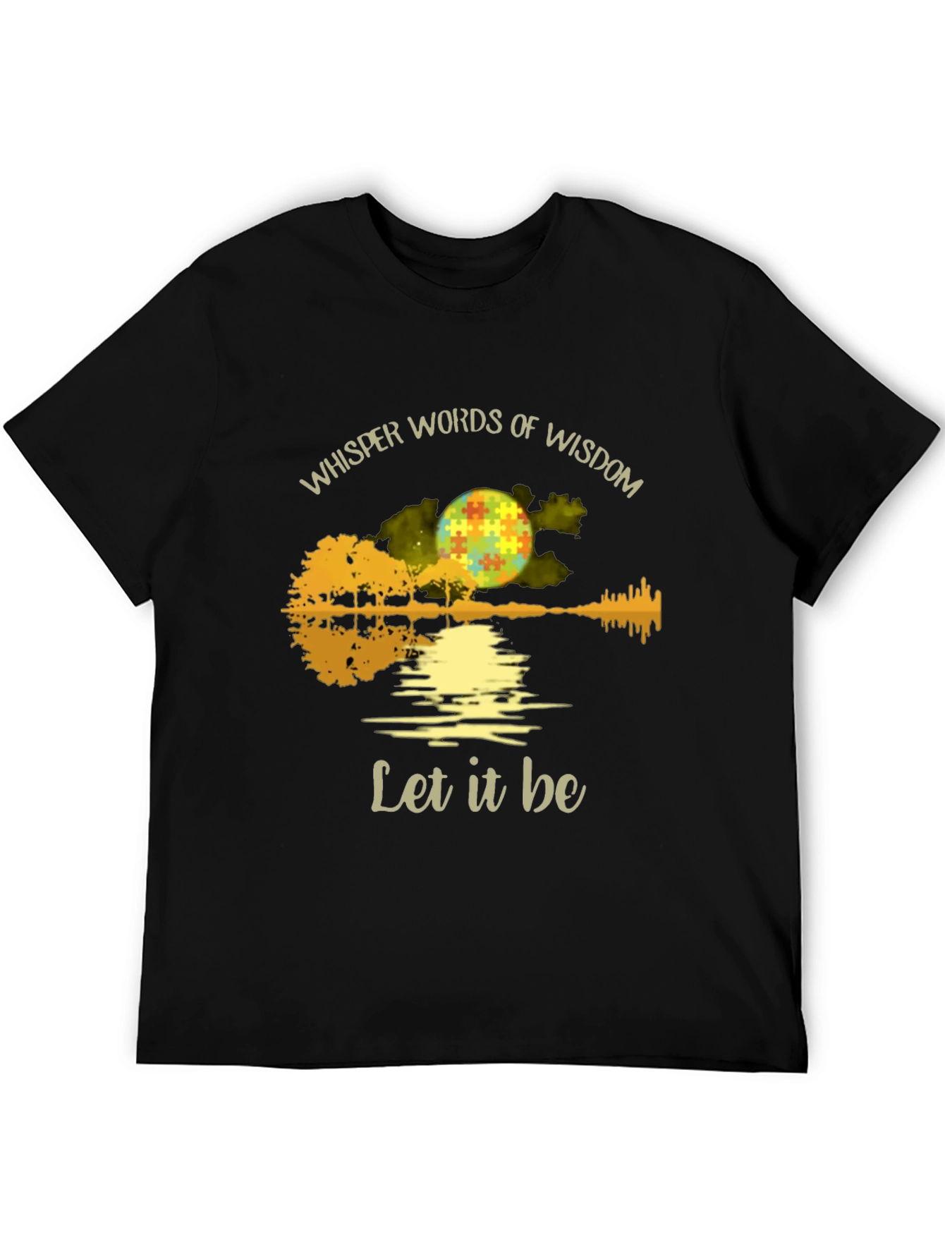 Whisper Wisdom Let it Be Graphic Tee