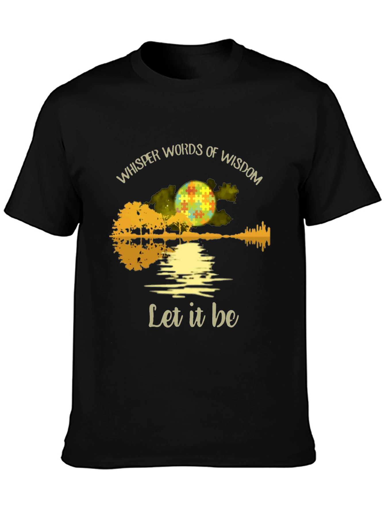 Whisper Wisdom Let it Be Graphic Tee