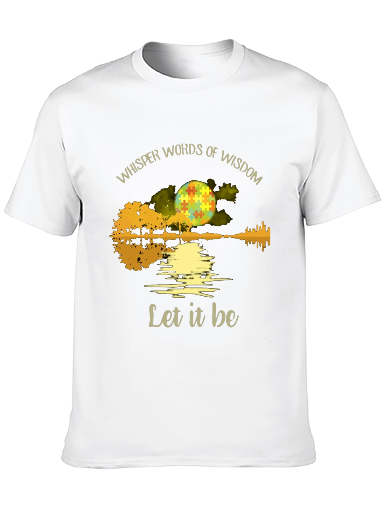 Whisper Wisdom Let it Be Graphic Tee