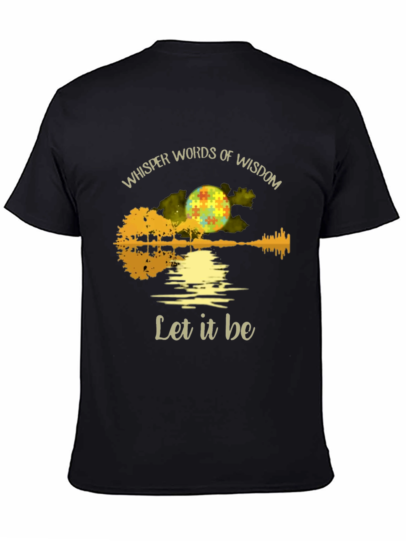 Whisper Wisdom Let it Be Graphic Tee