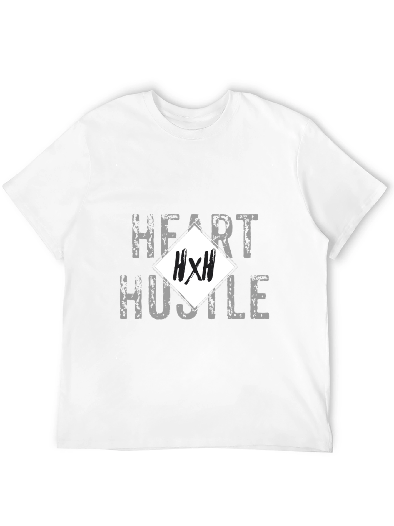 Heart Hustle T-Shirt - Black Graphic Tee