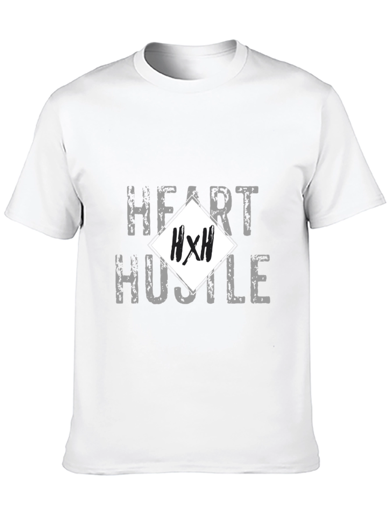 Heart Hustle T-Shirt - Black Graphic Tee