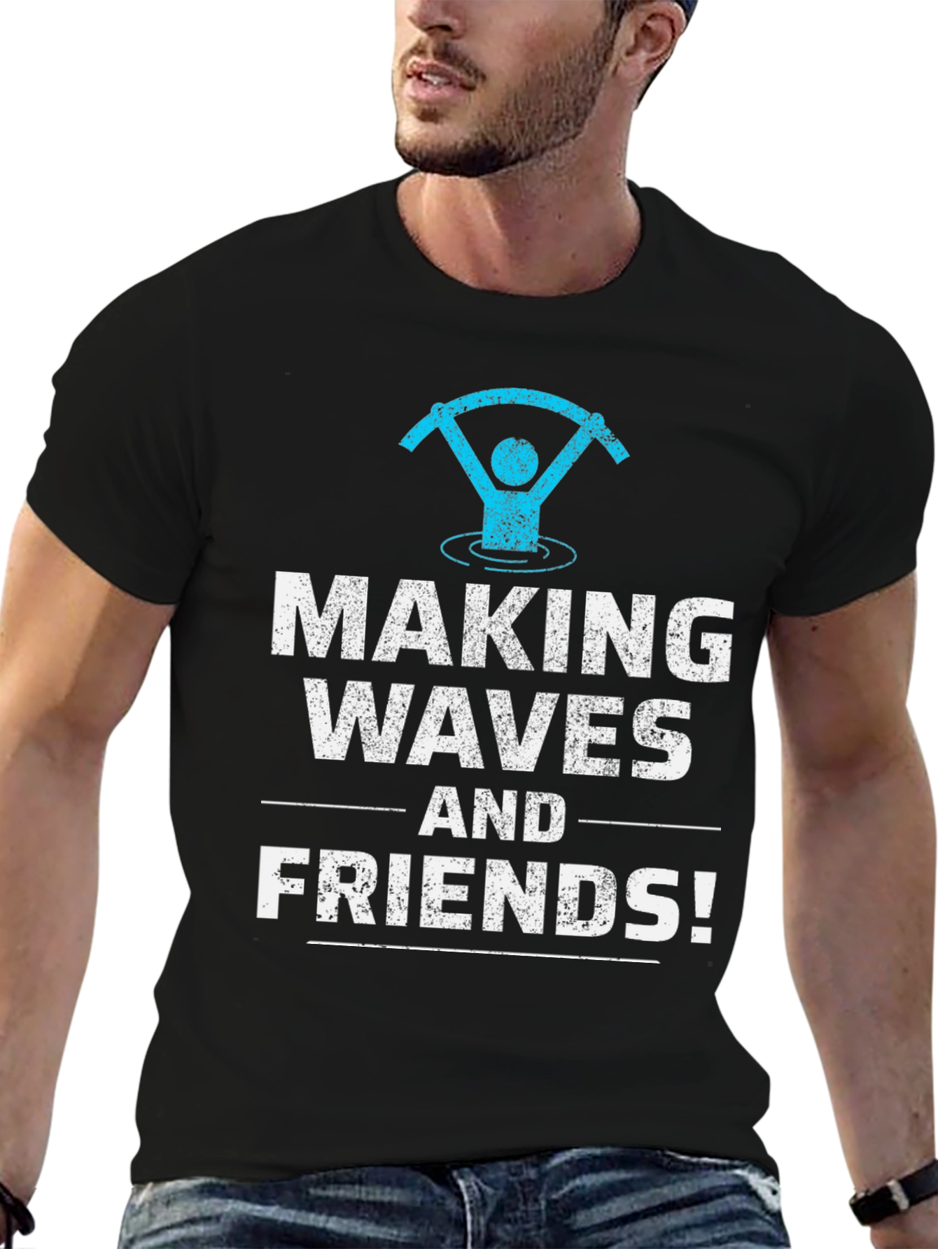 Making Waves and Friends Graphic Tee