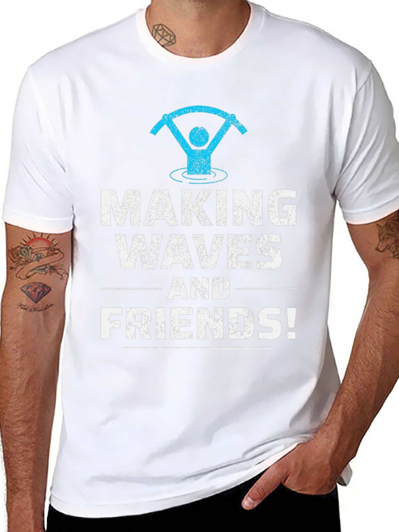 Making Waves and Friends Graphic Tee