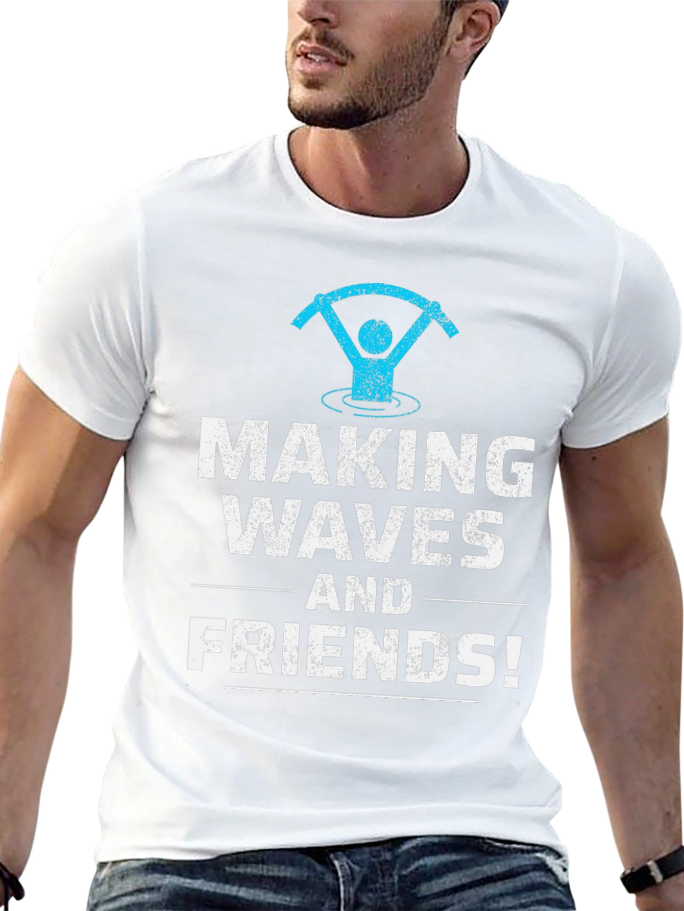 Making Waves and Friends Graphic Tee