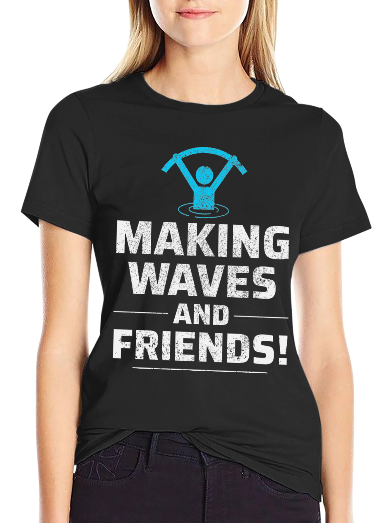 Making Waves and Friends Graphic Tee