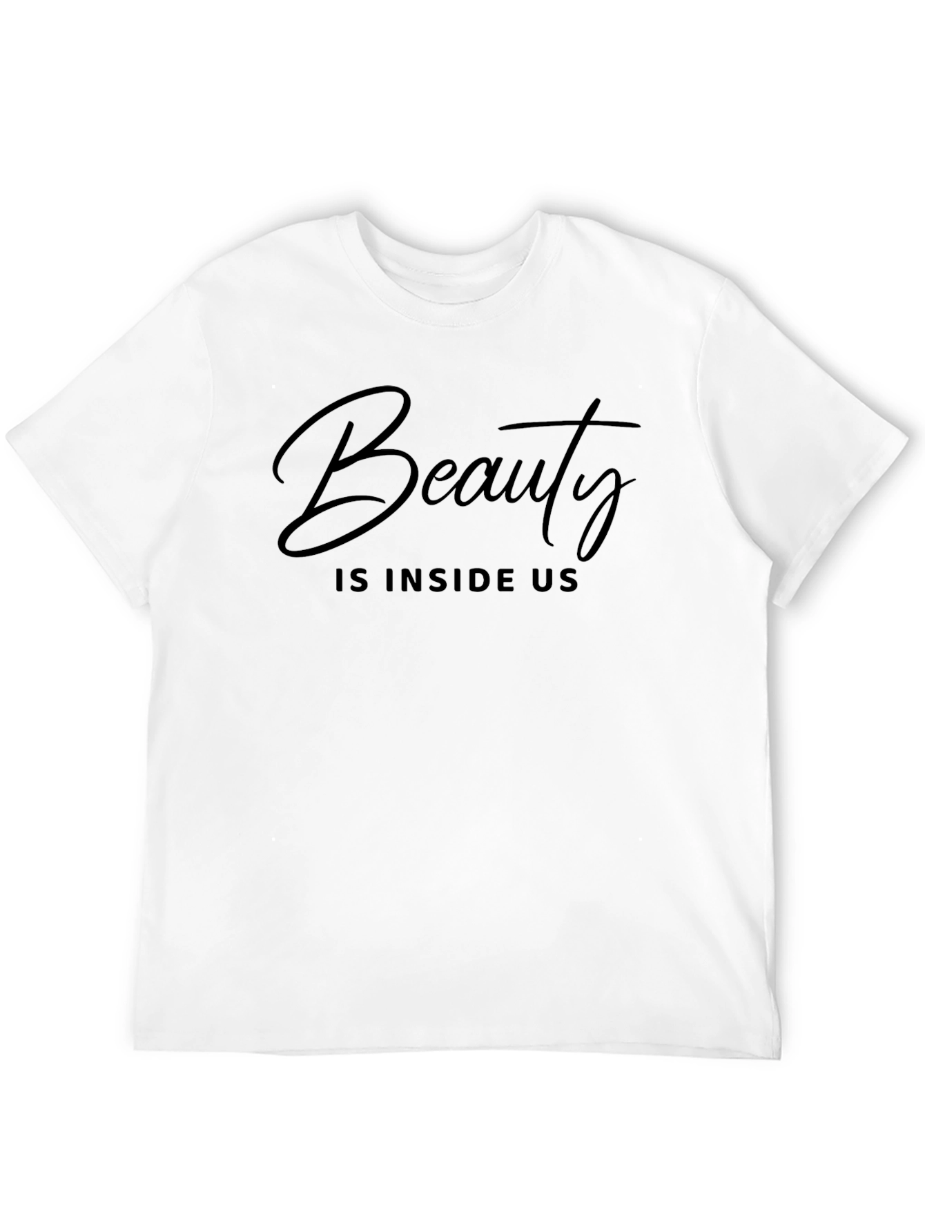 Beauty Inside Us Black T-Shirt