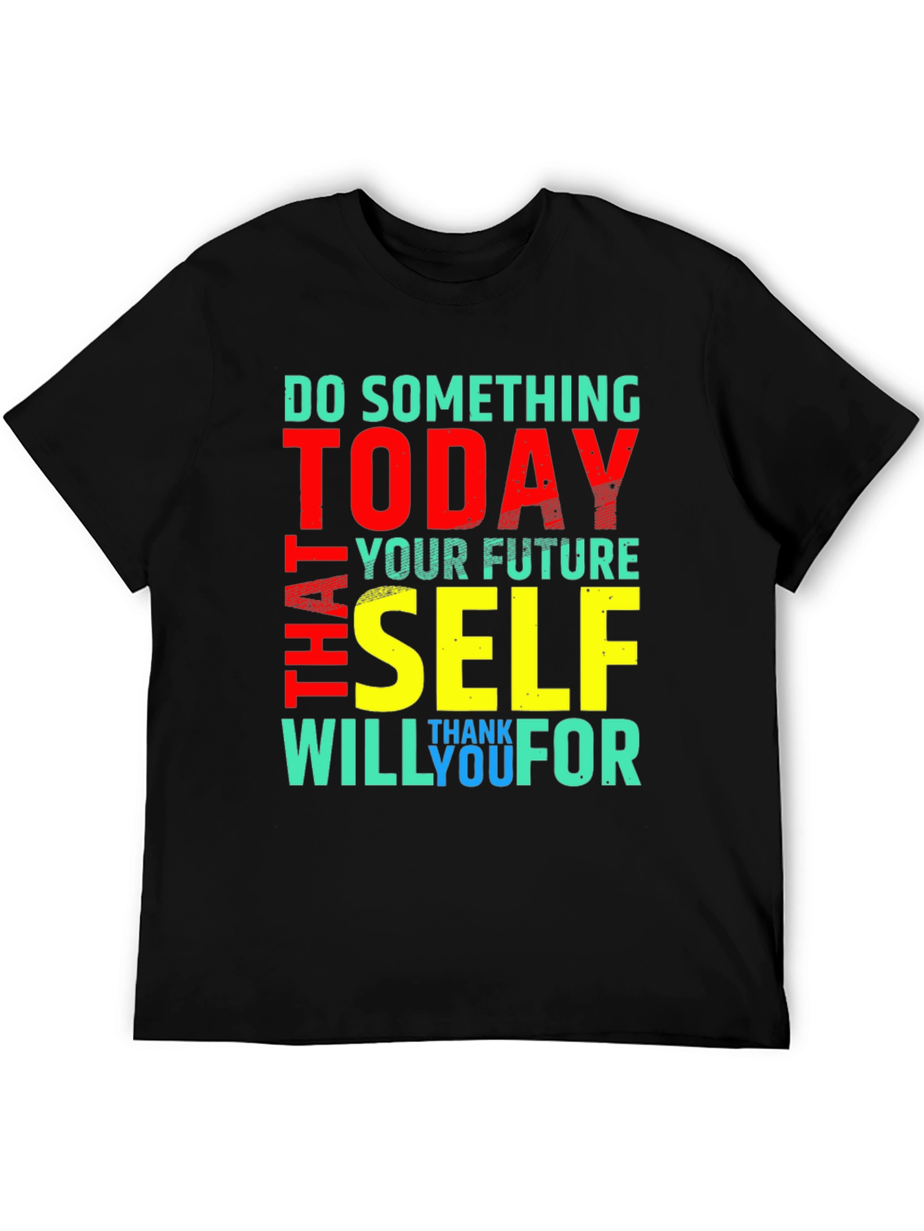 Inspirational Graphic Tee - Do Something Today