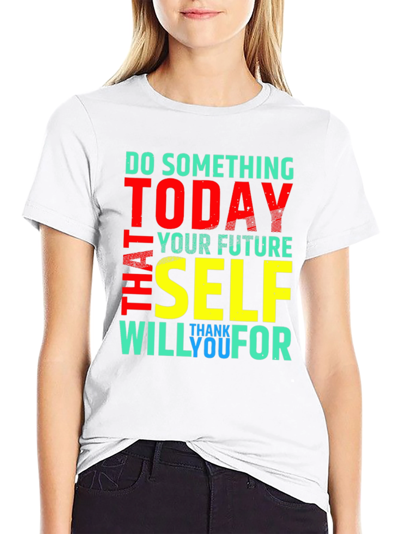 Inspirational Graphic Tee - Do Something Today