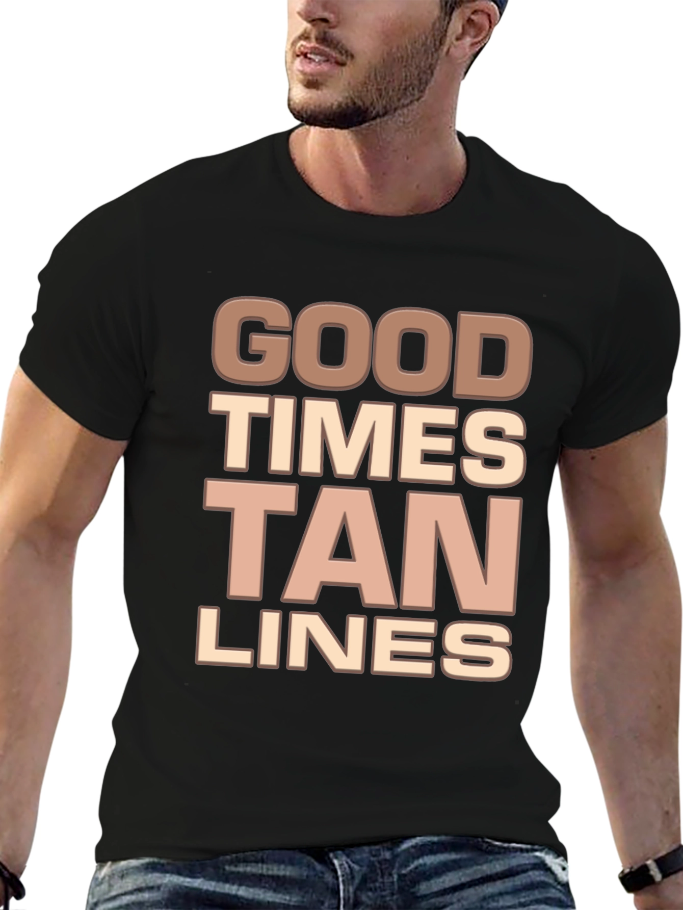 Good Times Tan Lines Graphic Tee - Summer Fun