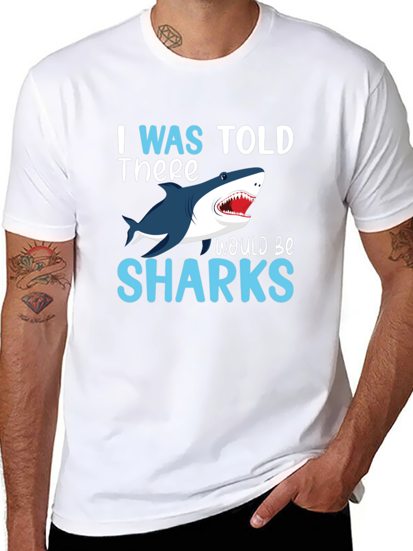 I Was Told There Would Be Sharks Graphic Tee