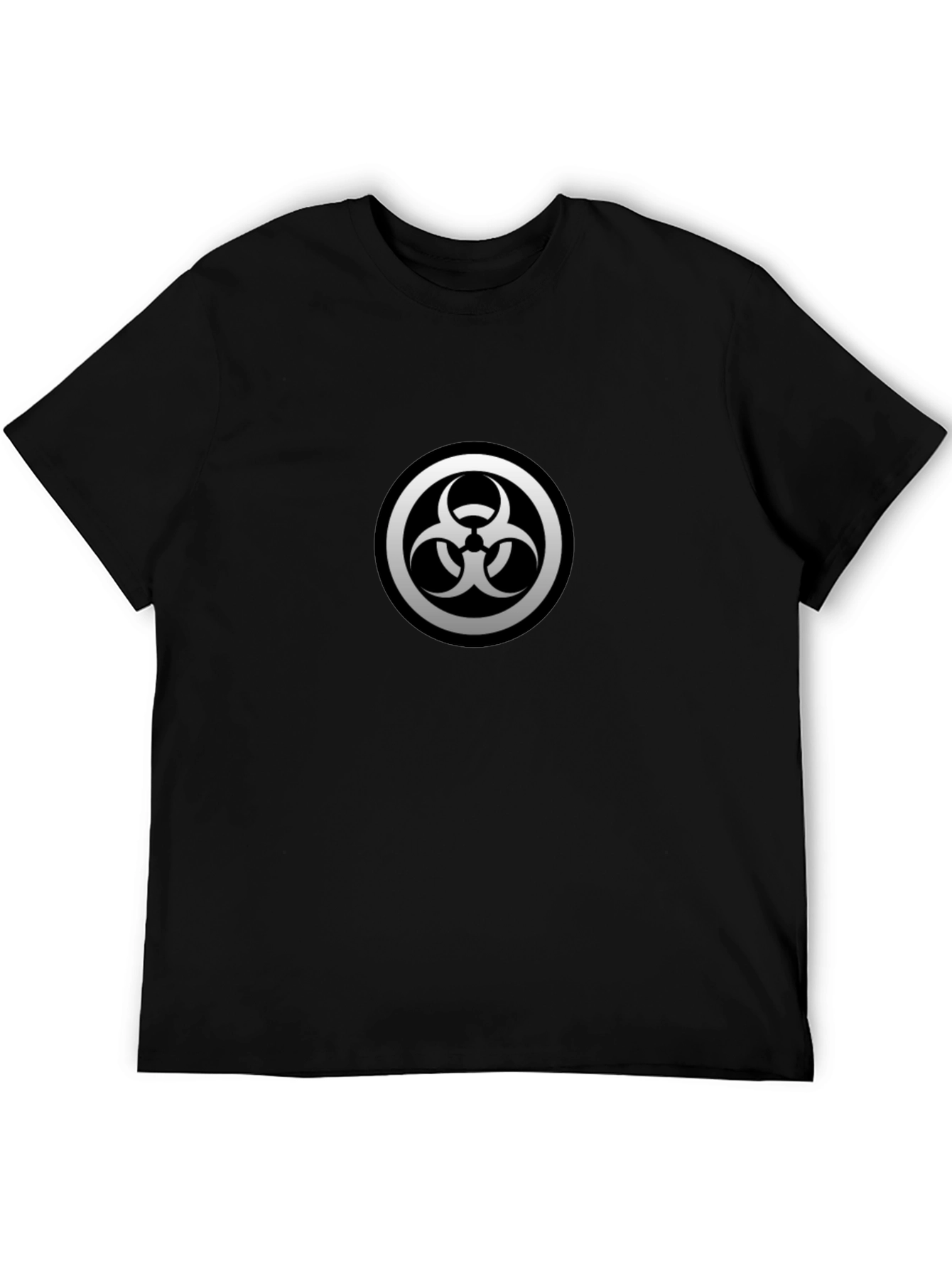 Biohazard Symbol Black T-Shirt