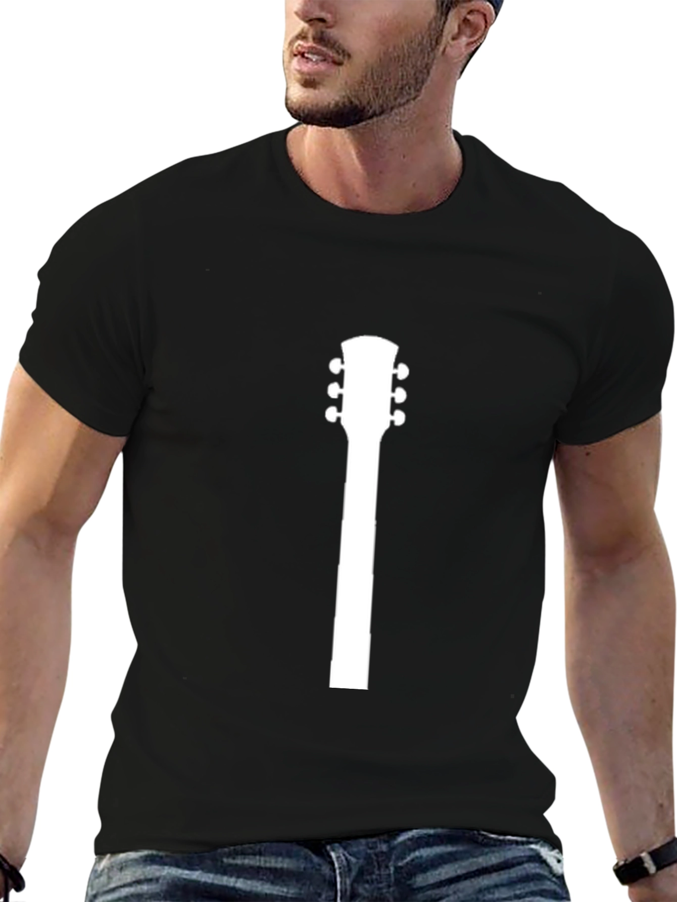 Guitar Neck T-Shirt - Music Lover Tee