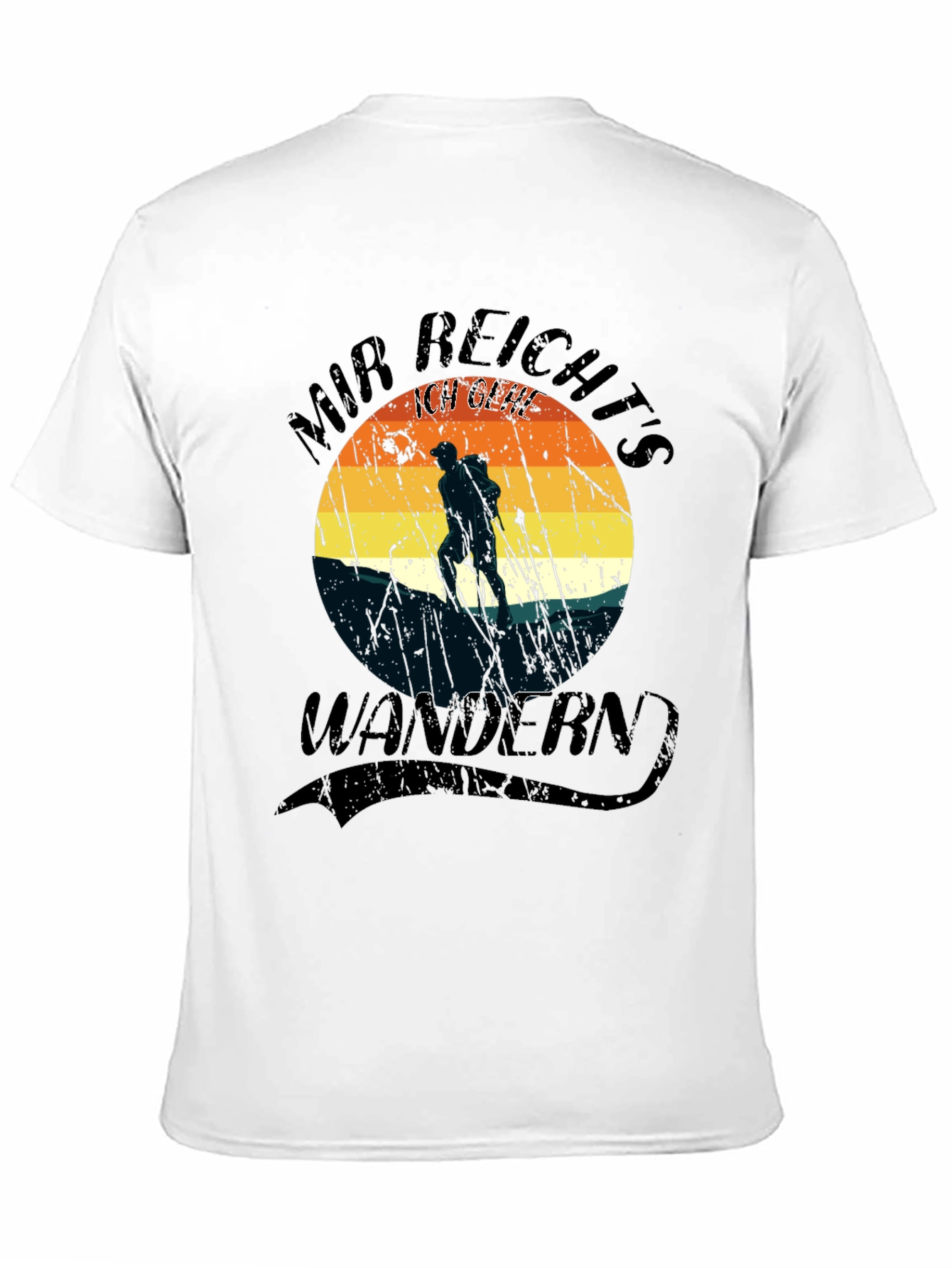 Hiking Graphic Tee - Mir Reichts Wandern T-Shirt