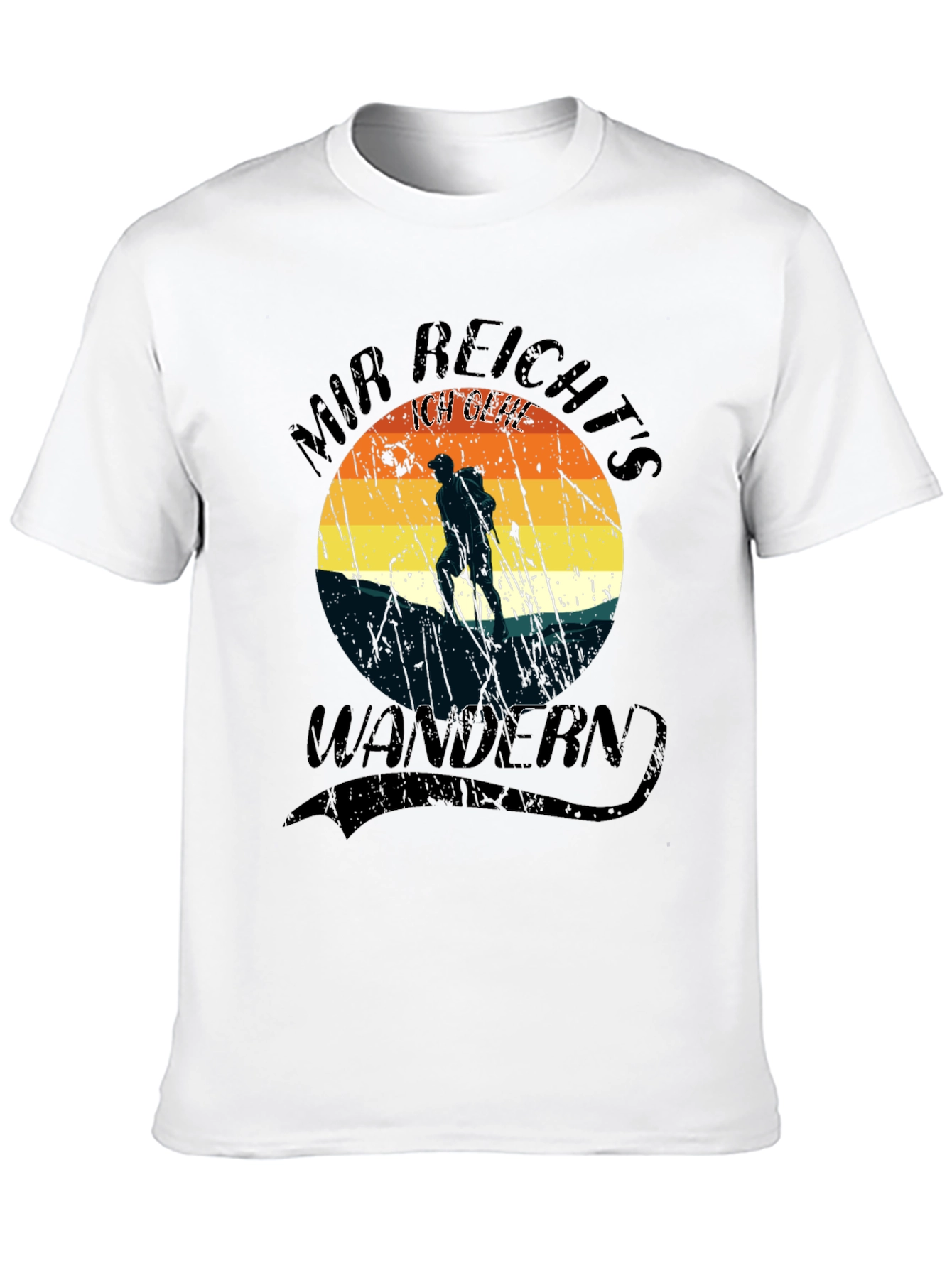 Hiking Graphic Tee - Mir Reichts Wandern T-Shirt