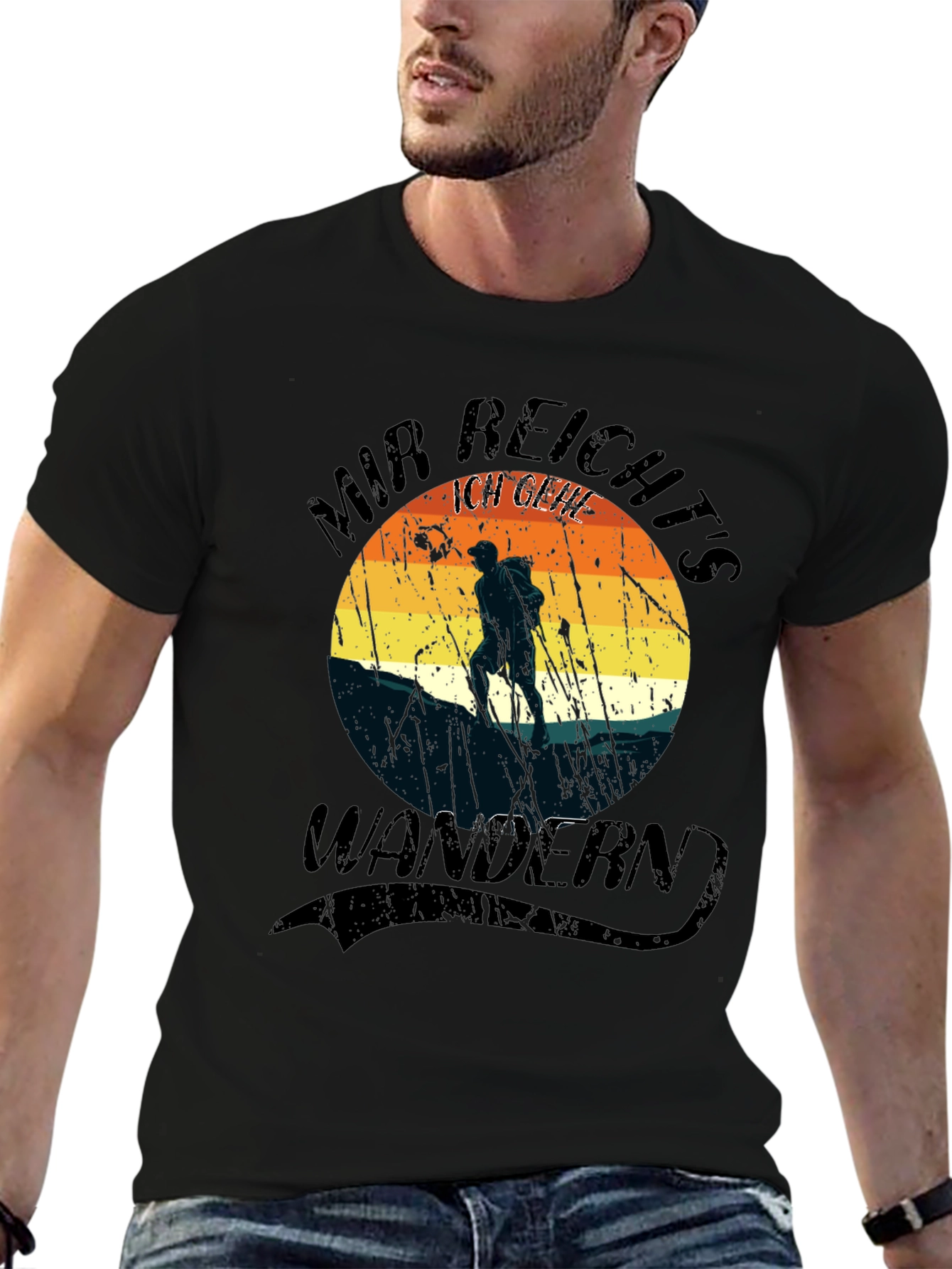Hiking Graphic Tee - Mir Reichts Wandern T-Shirt