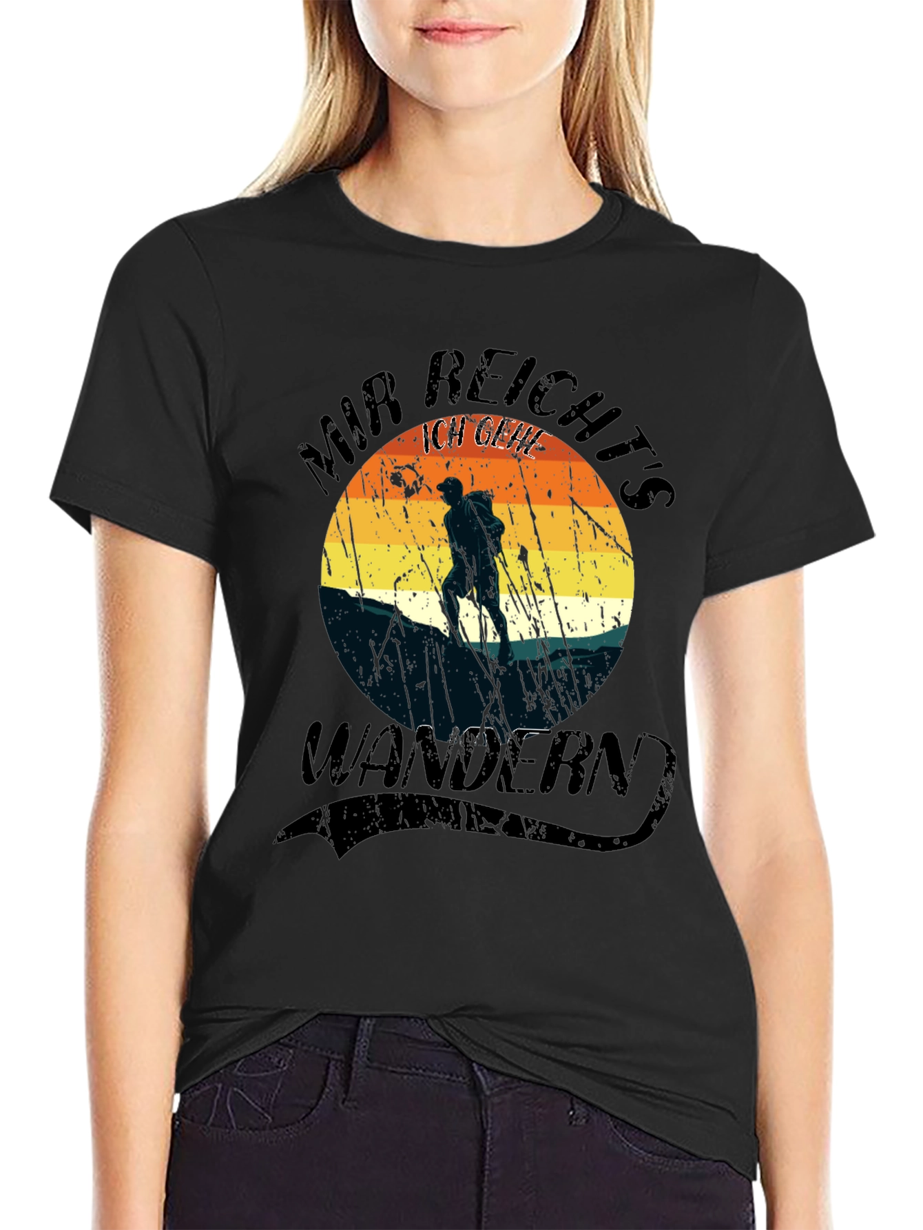 Hiking Graphic Tee - Mir Reichts Wandern T-Shirt