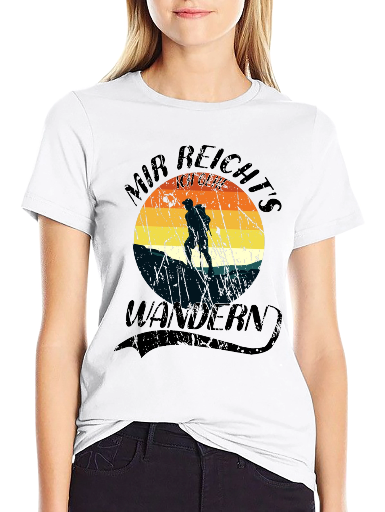 Hiking Graphic Tee - Mir Reichts Wandern T-Shirt