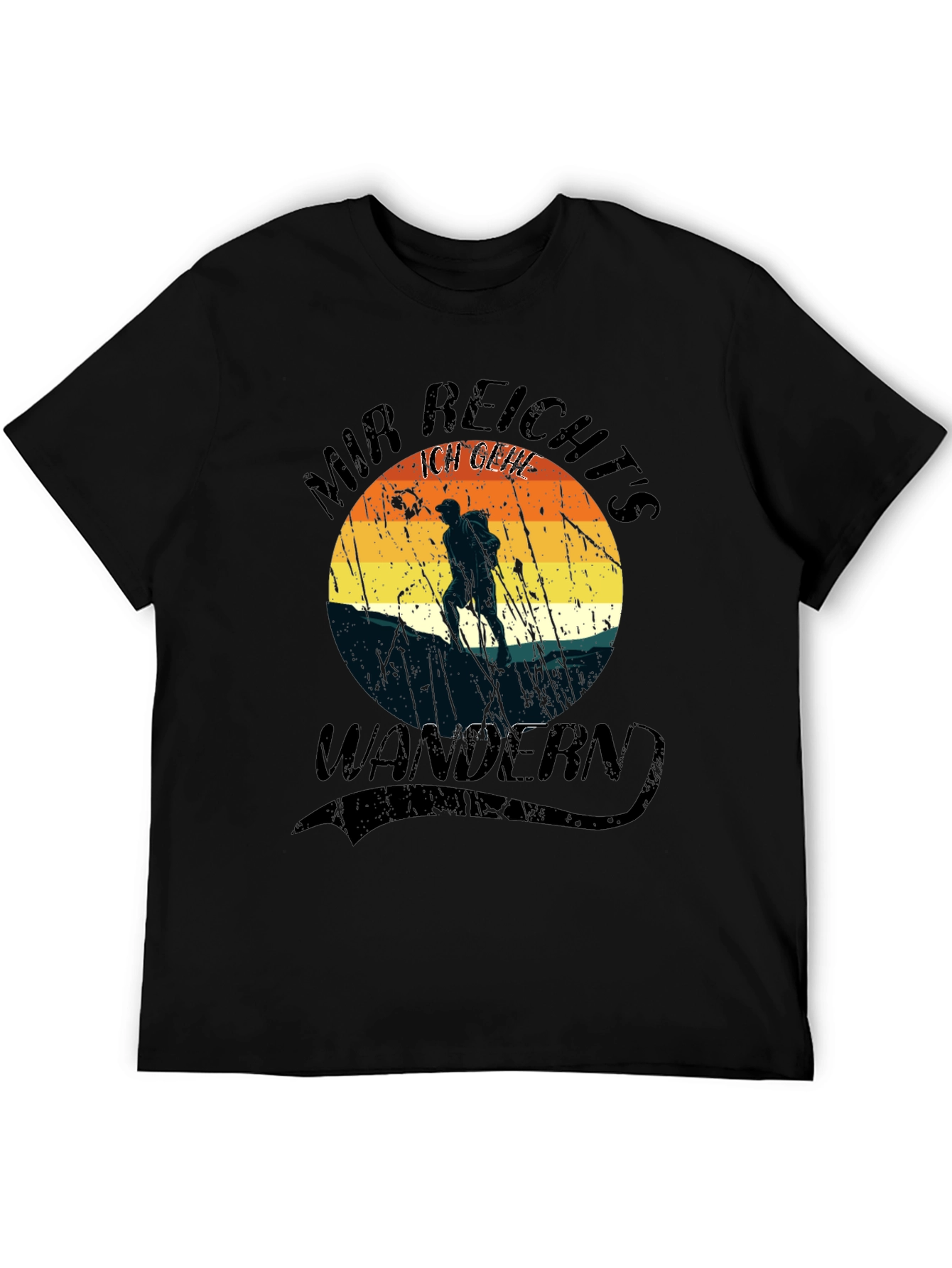Hiking Graphic Tee - Mir Reichts Wandern T-Shirt