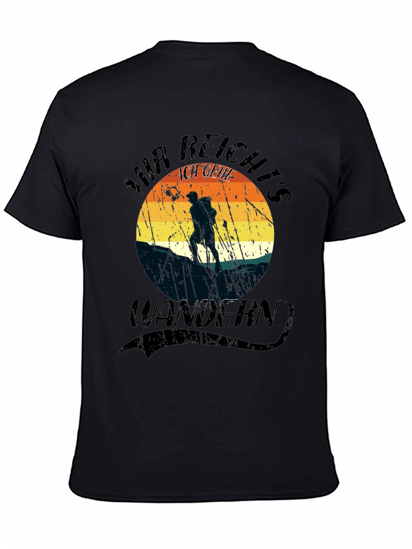 Hiking Graphic Tee - Mir Reichts Wandern T-Shirt