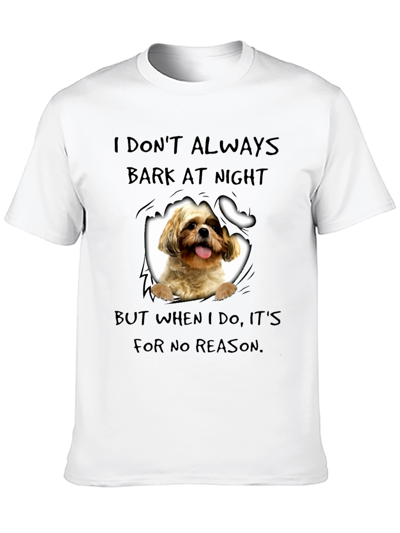 Dog Bark at Night Graphic Tee