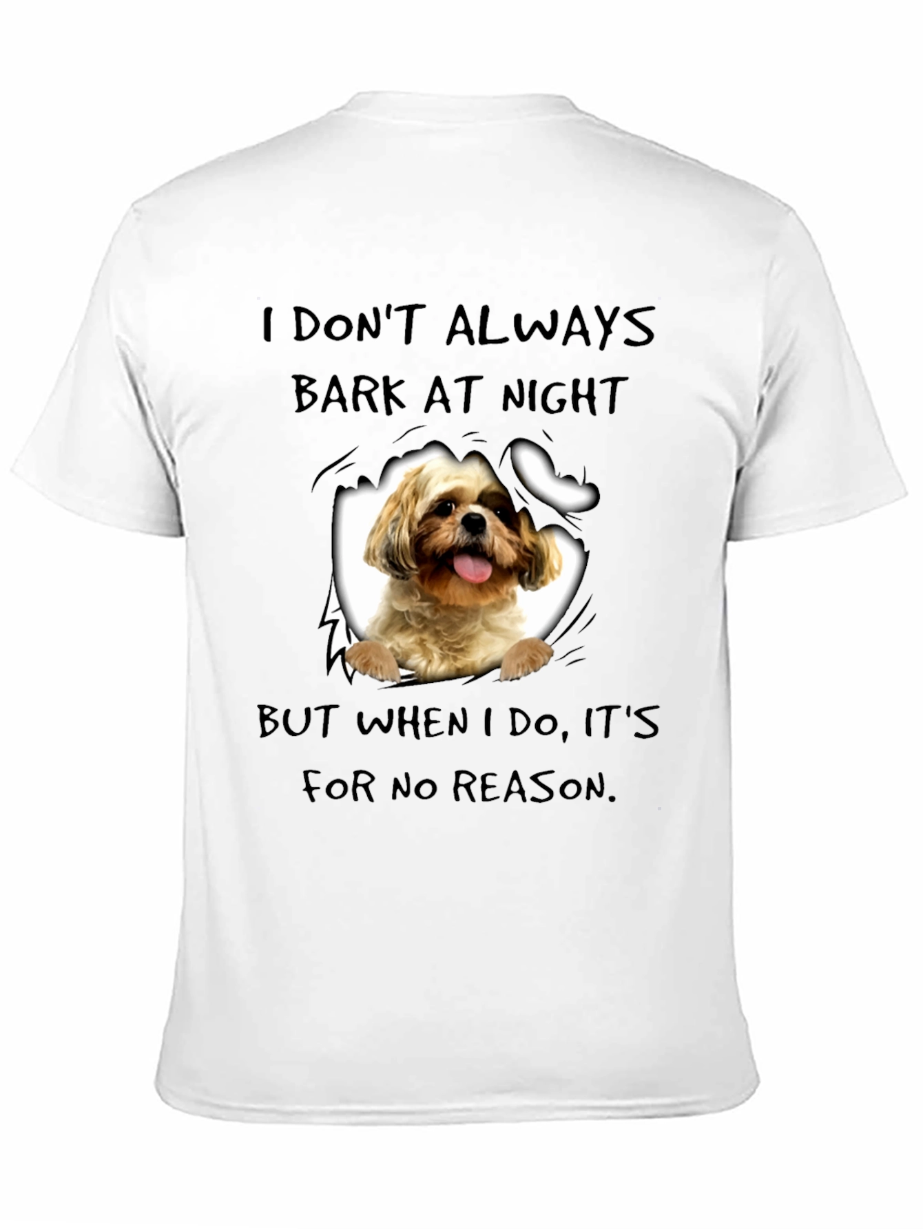 Dog Bark at Night Graphic Tee