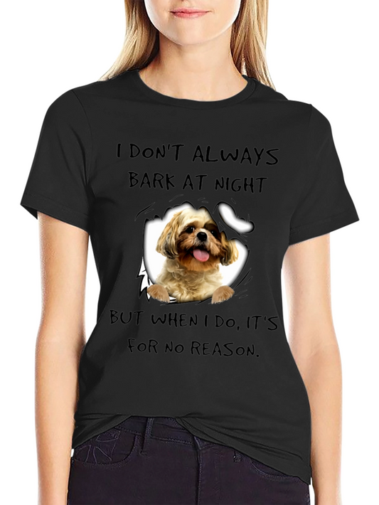 Dog Bark at Night Graphic Tee