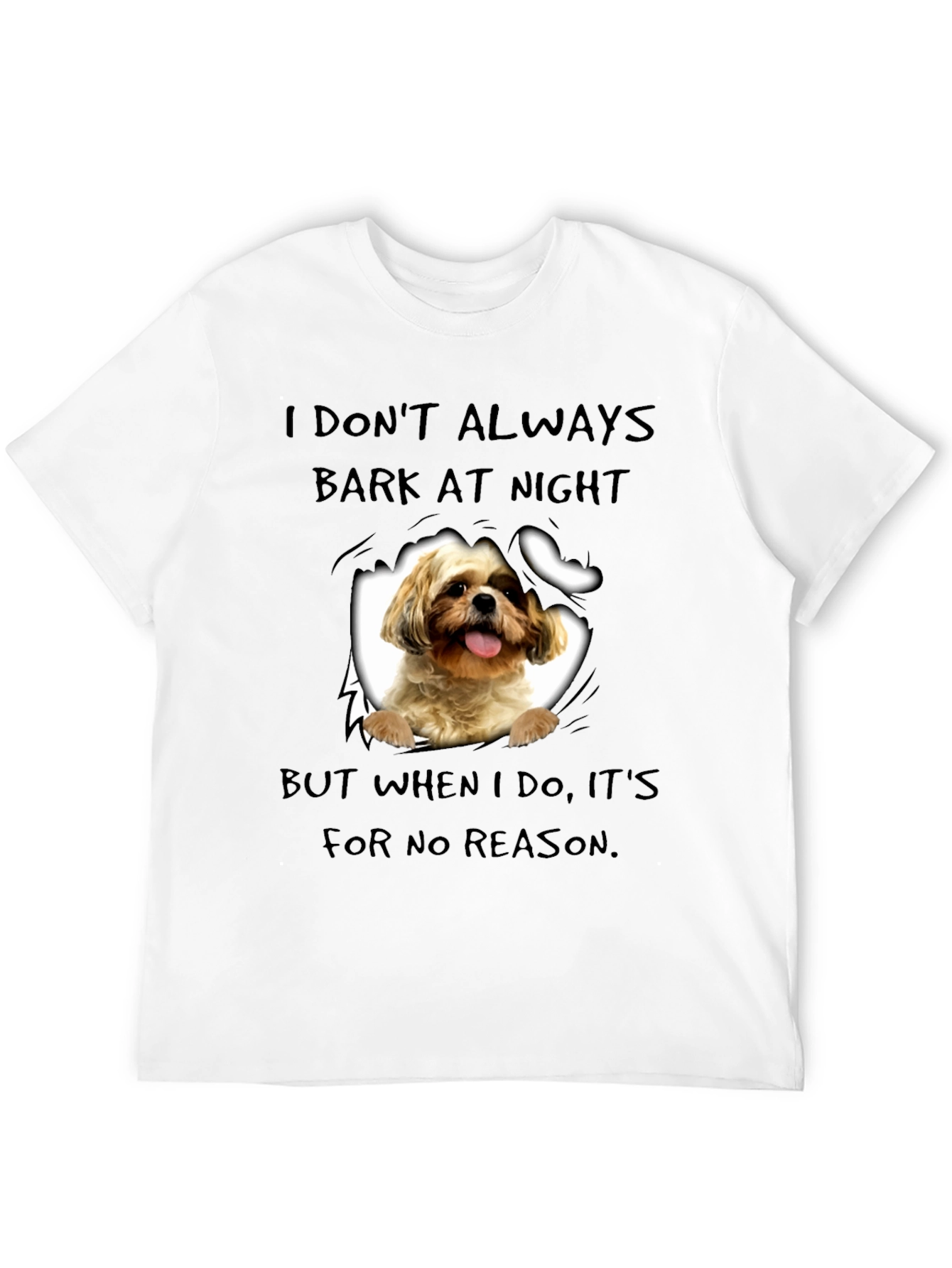 Dog Bark at Night Graphic Tee