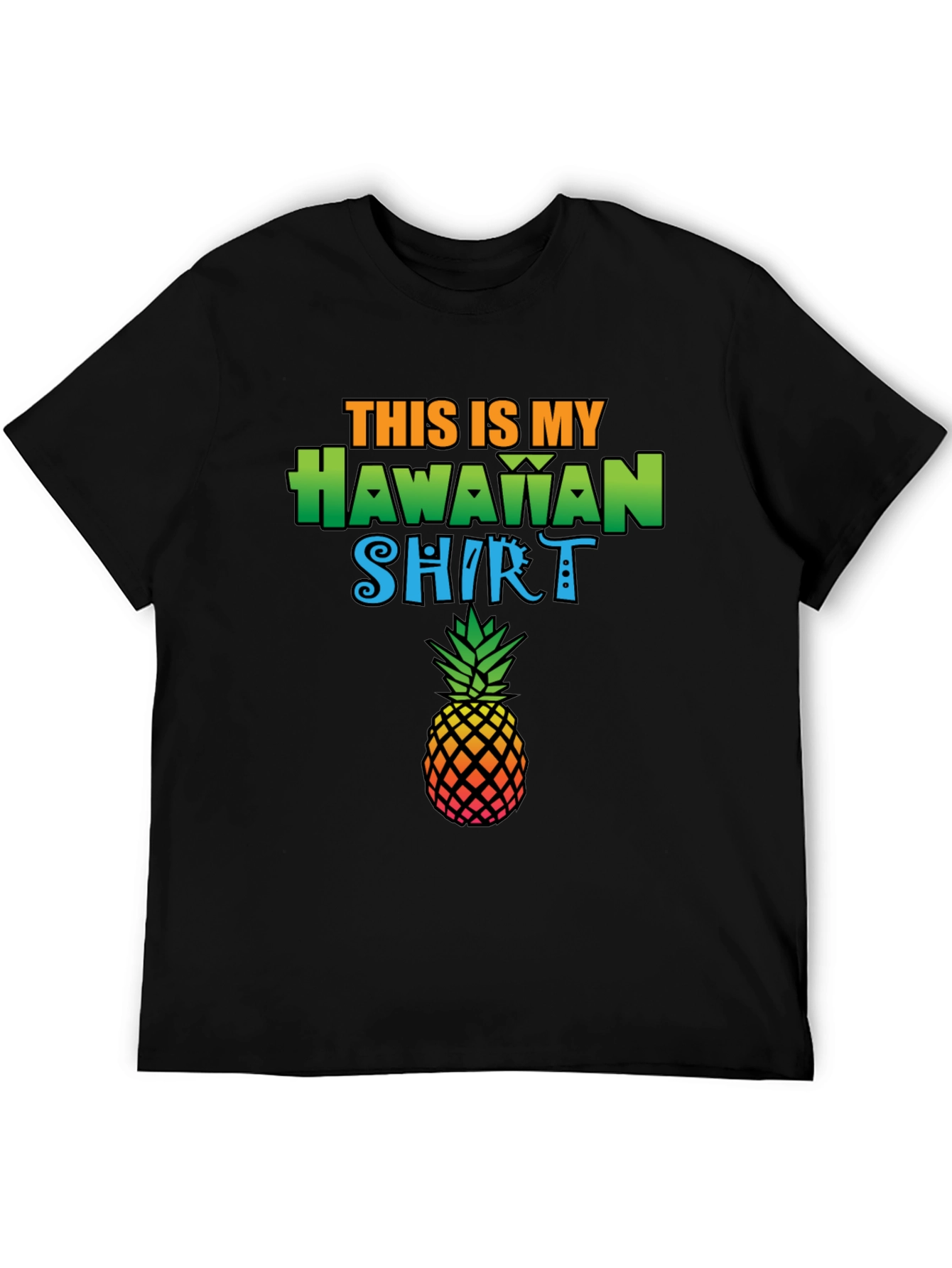 Tropical Pineapple Hawaiian Shirt