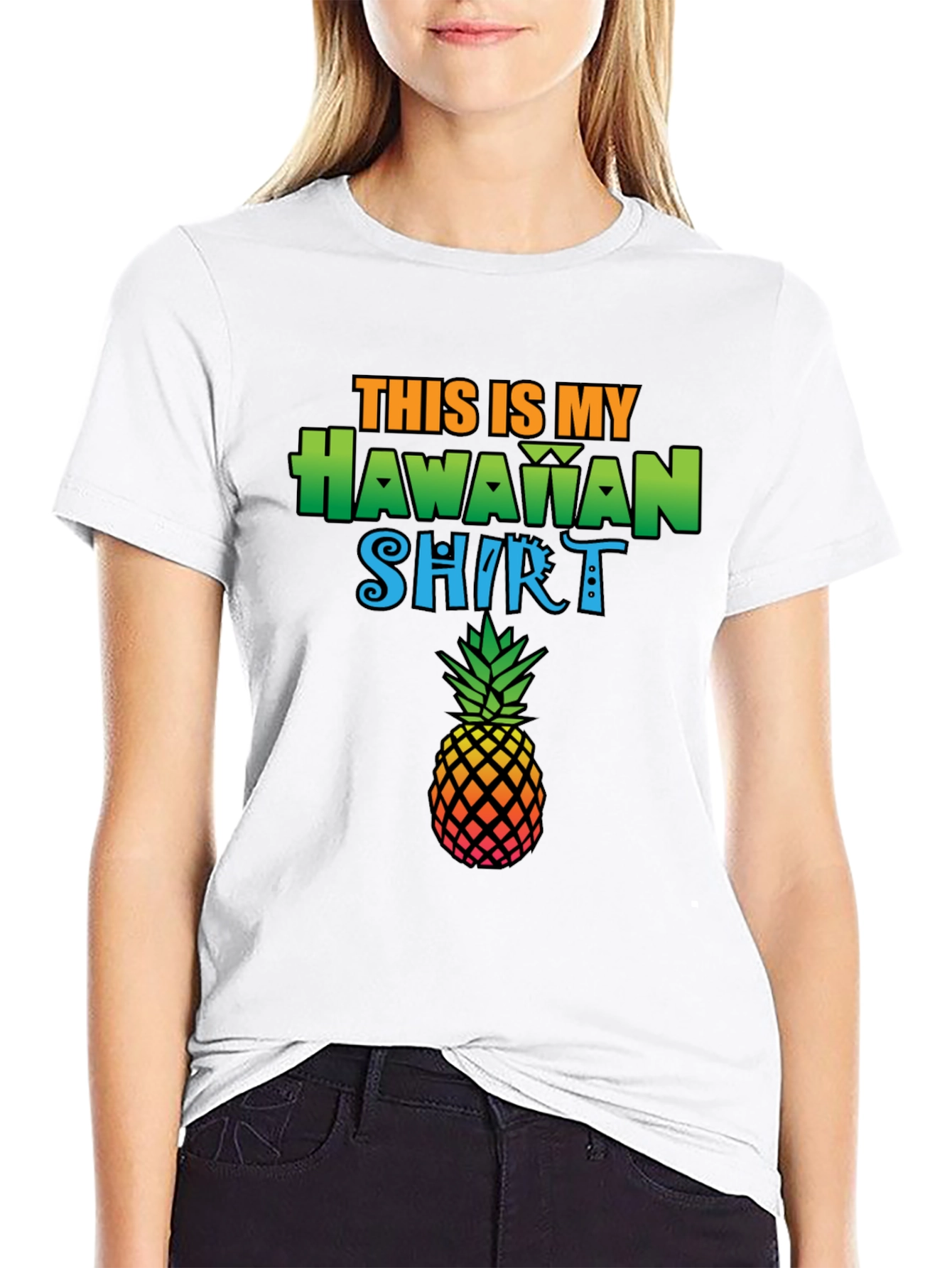 Tropical Pineapple Hawaiian Shirt