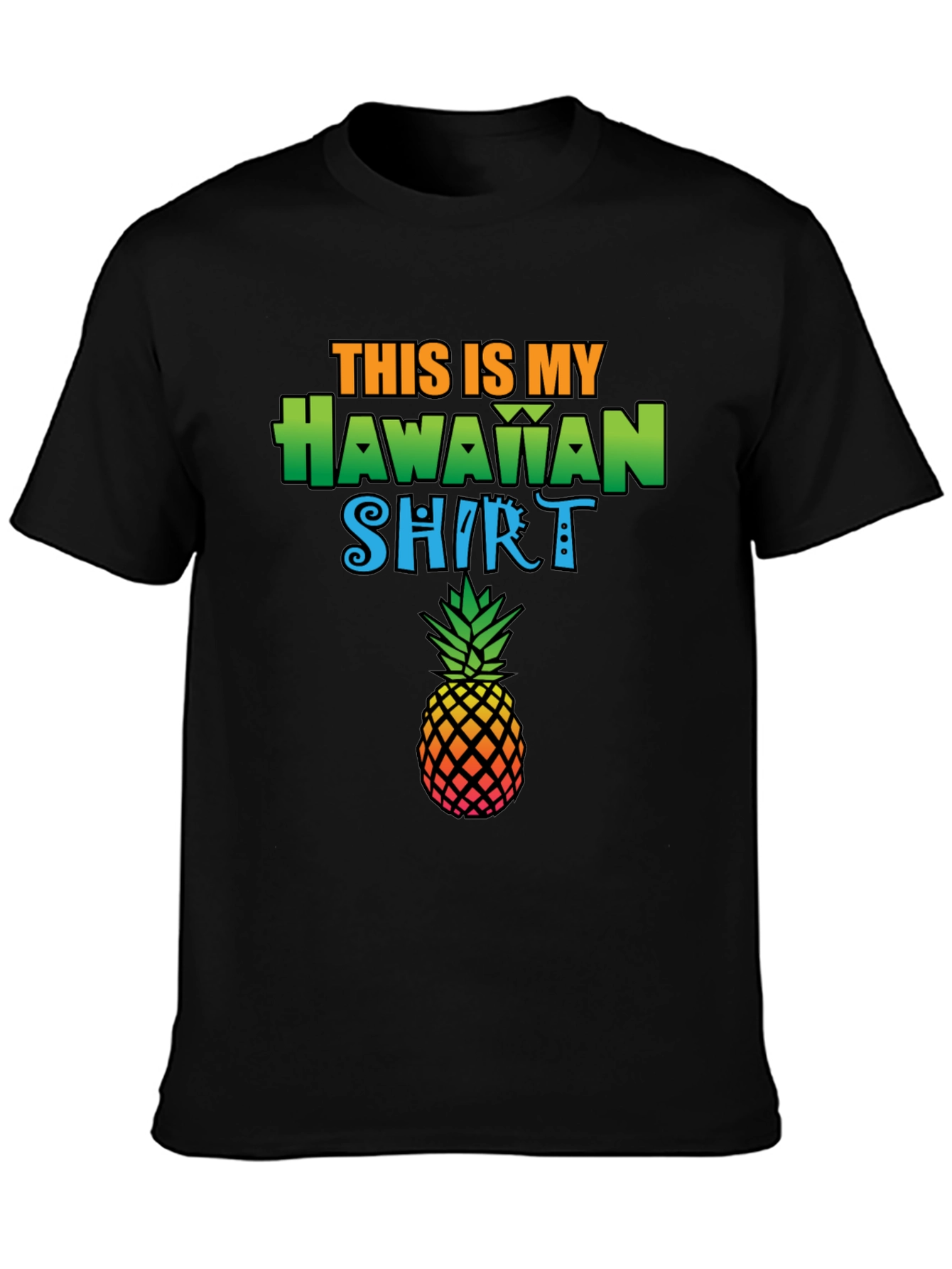 Tropical Pineapple Hawaiian Shirt