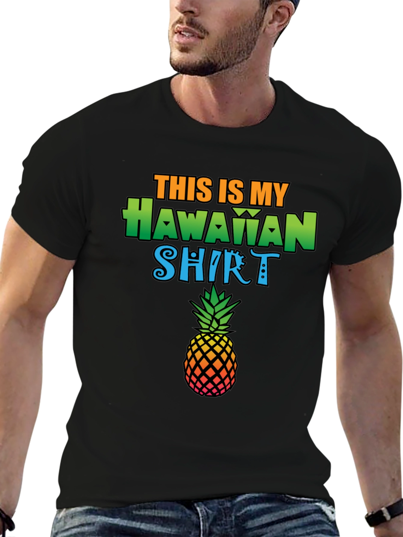 Tropical Pineapple Hawaiian Shirt