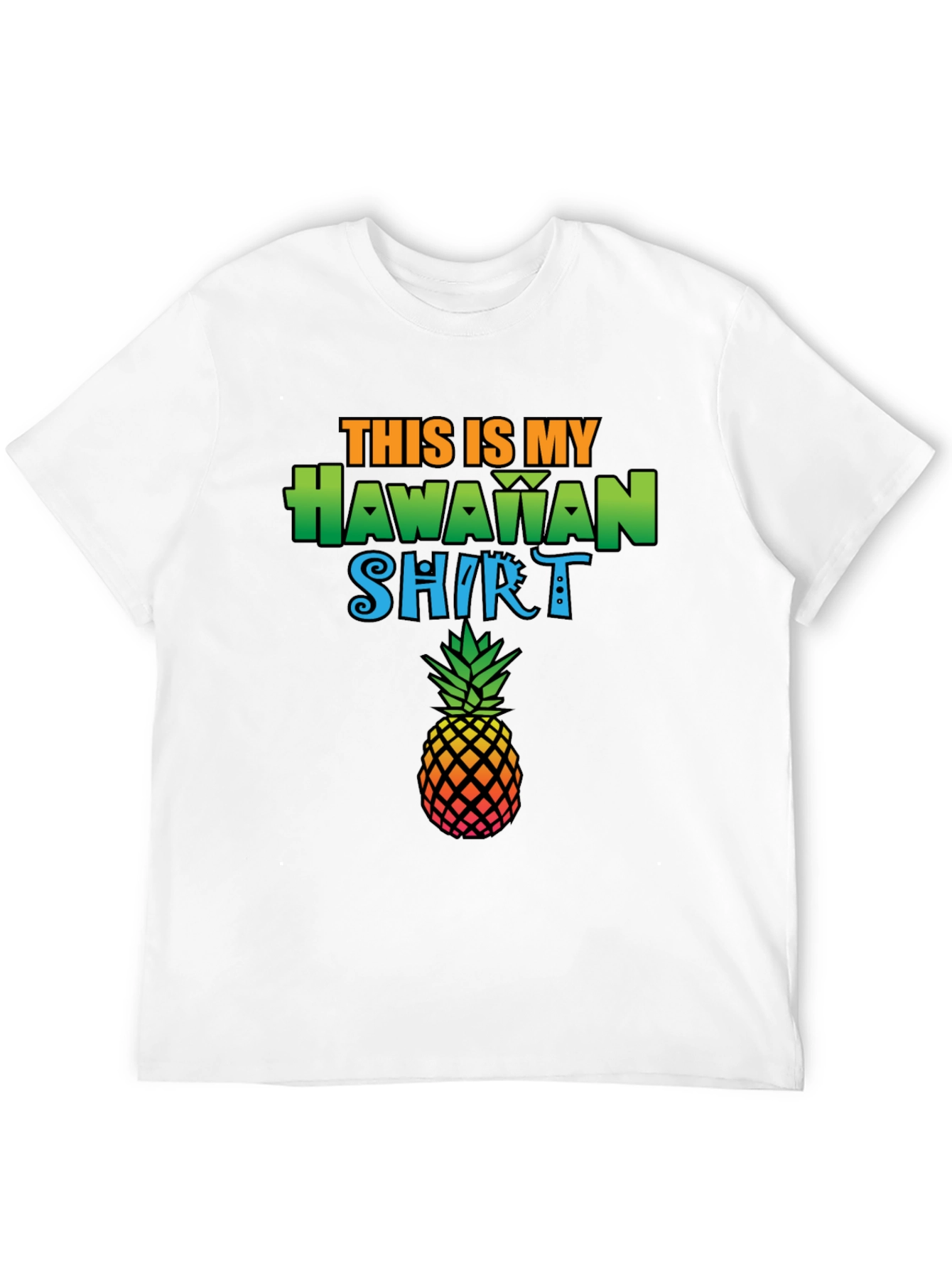 Tropical Pineapple Hawaiian Shirt