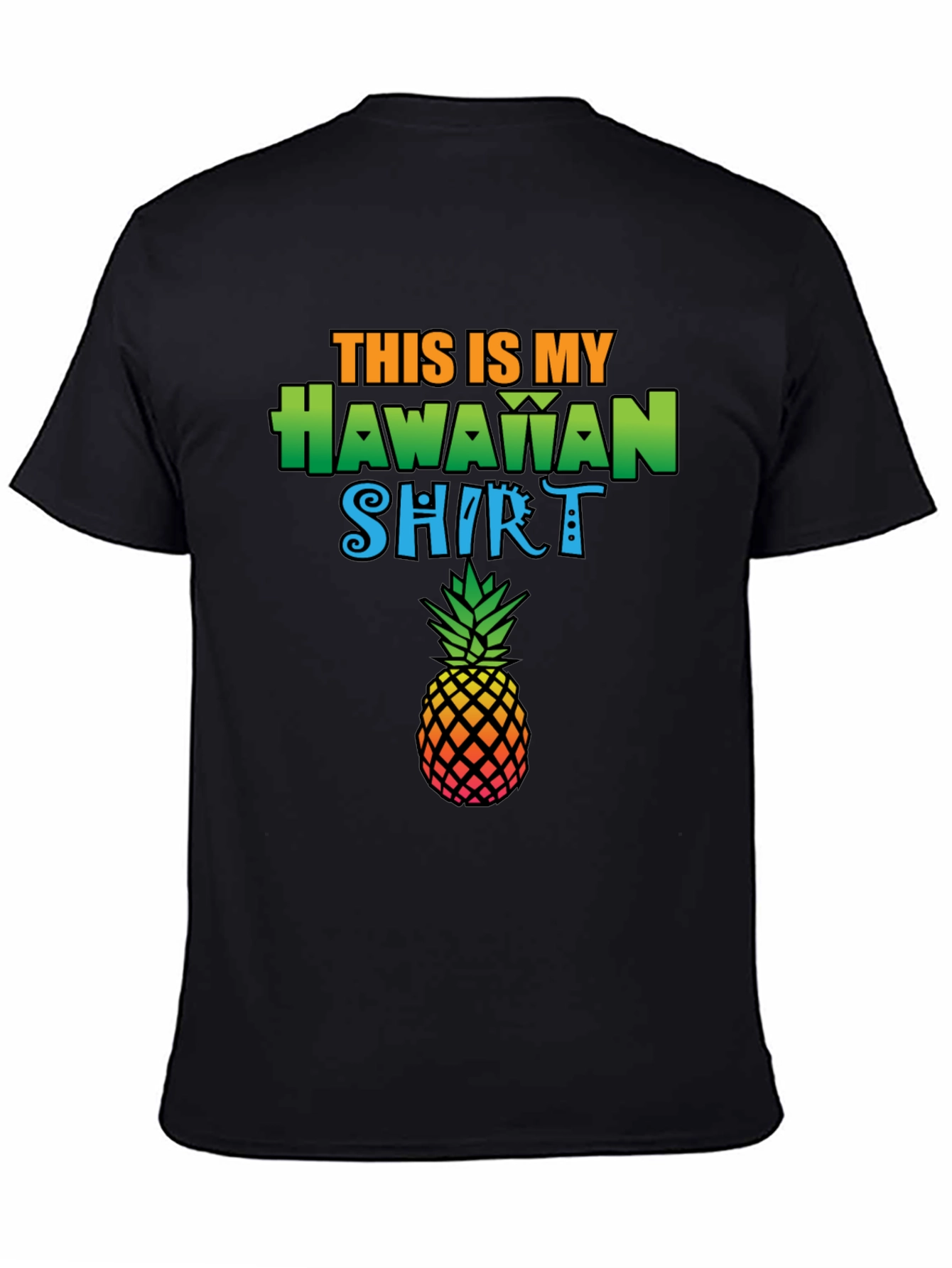 Tropical Pineapple Hawaiian Shirt