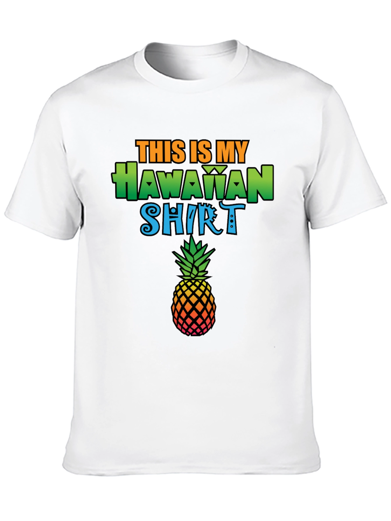 Tropical Pineapple Hawaiian Shirt