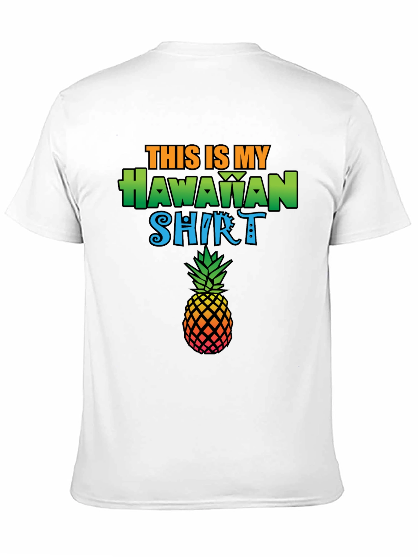 Tropical Pineapple Hawaiian Shirt