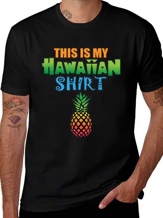Tropical Pineapple Hawaiian Shirt