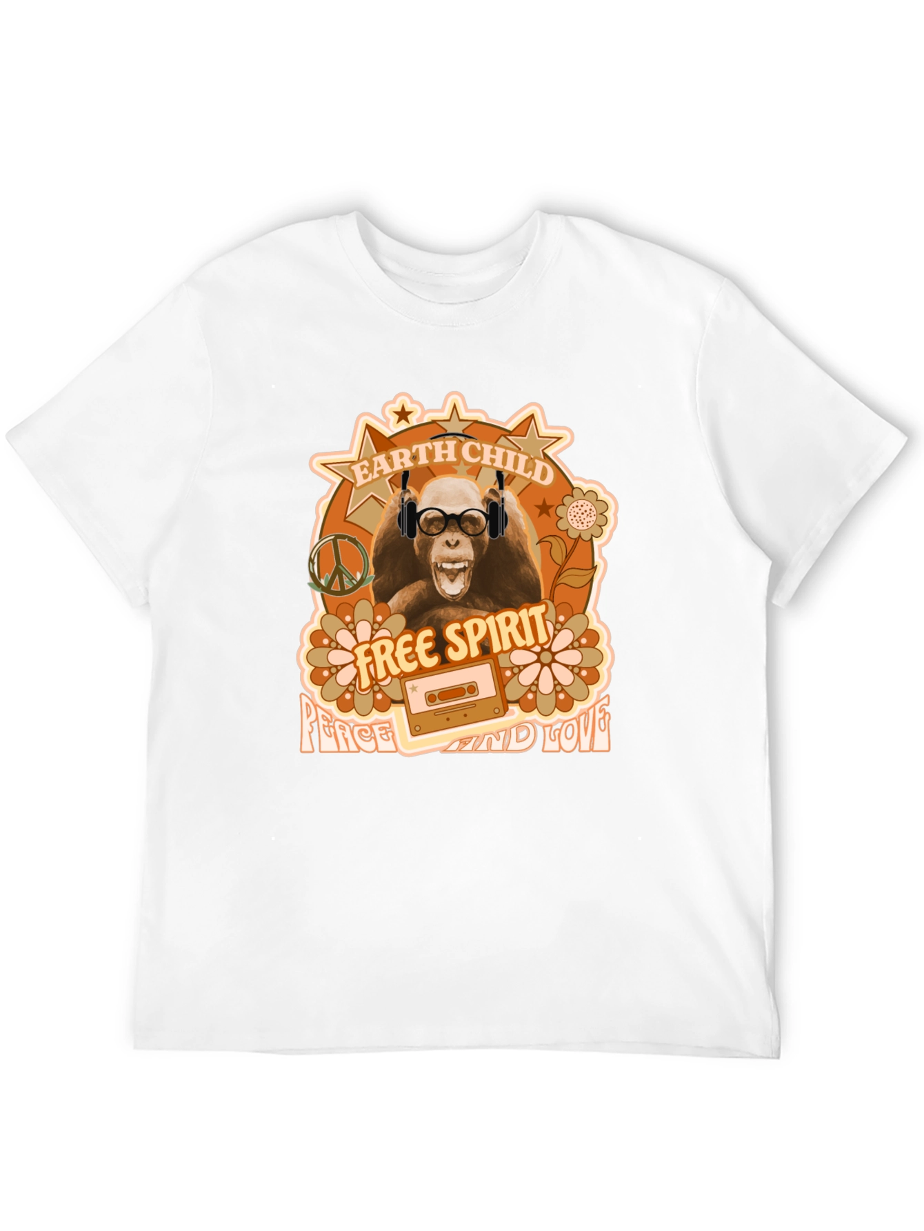 Earth Child Free Spirit Graphic Tee