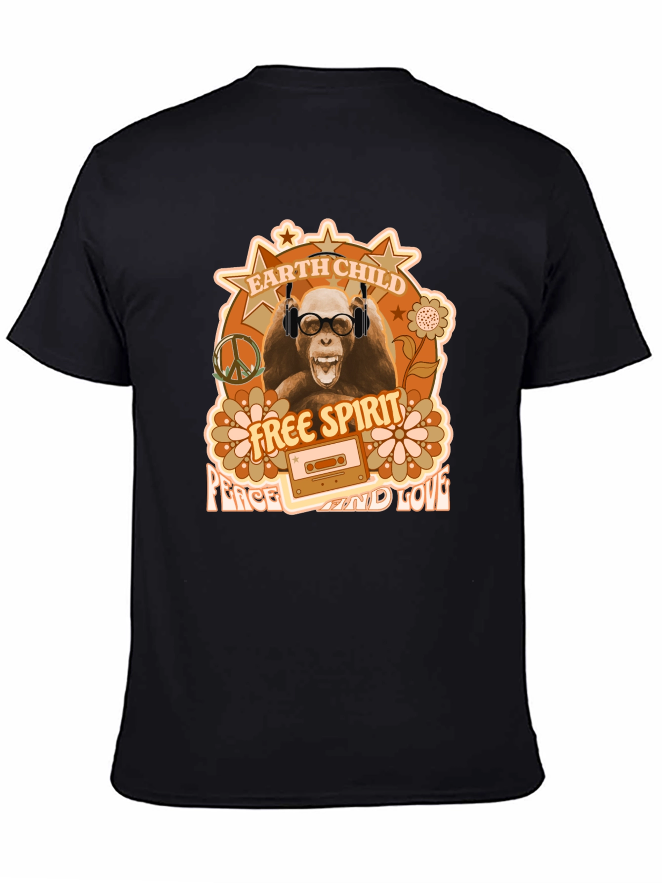 Earth Child Free Spirit Graphic Tee