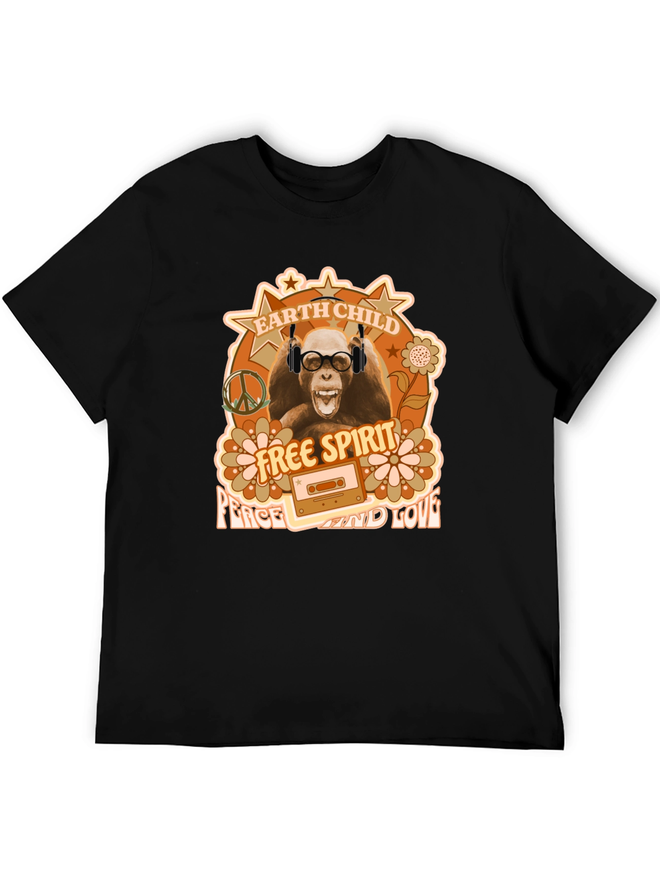 Earth Child Free Spirit Graphic Tee