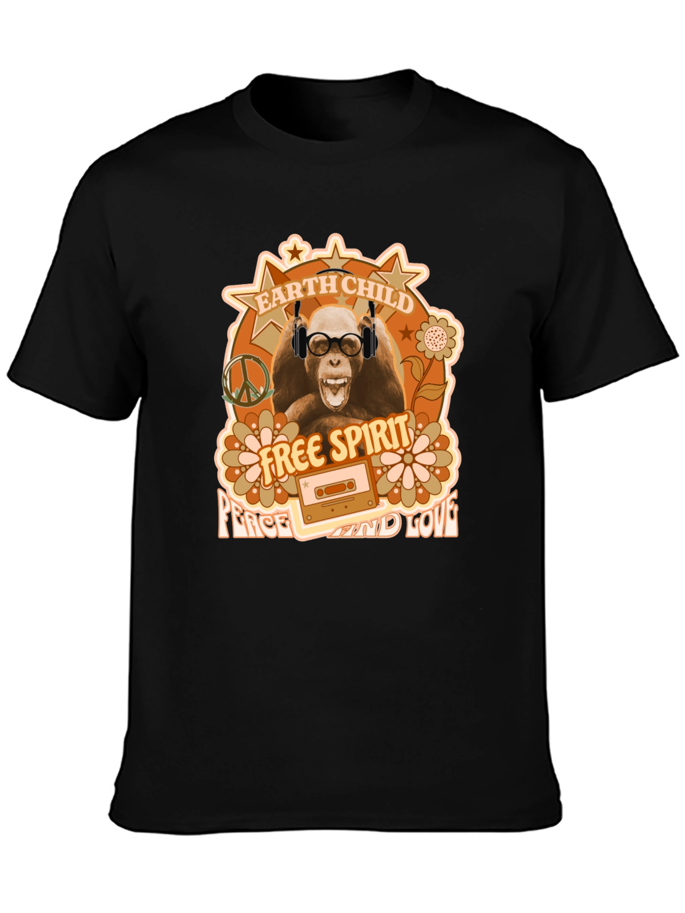 Earth Child Free Spirit Graphic Tee