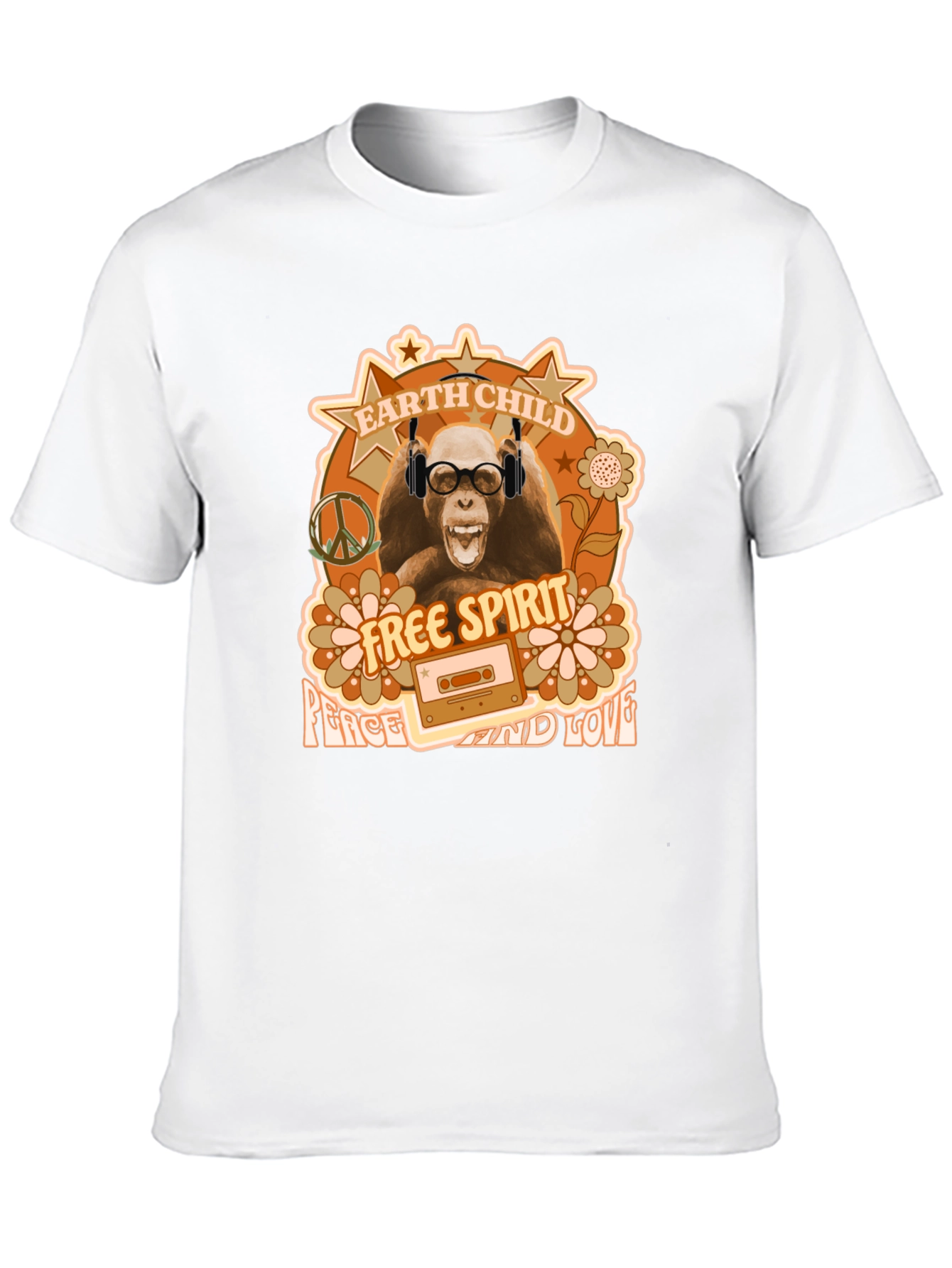 Earth Child Free Spirit Graphic Tee