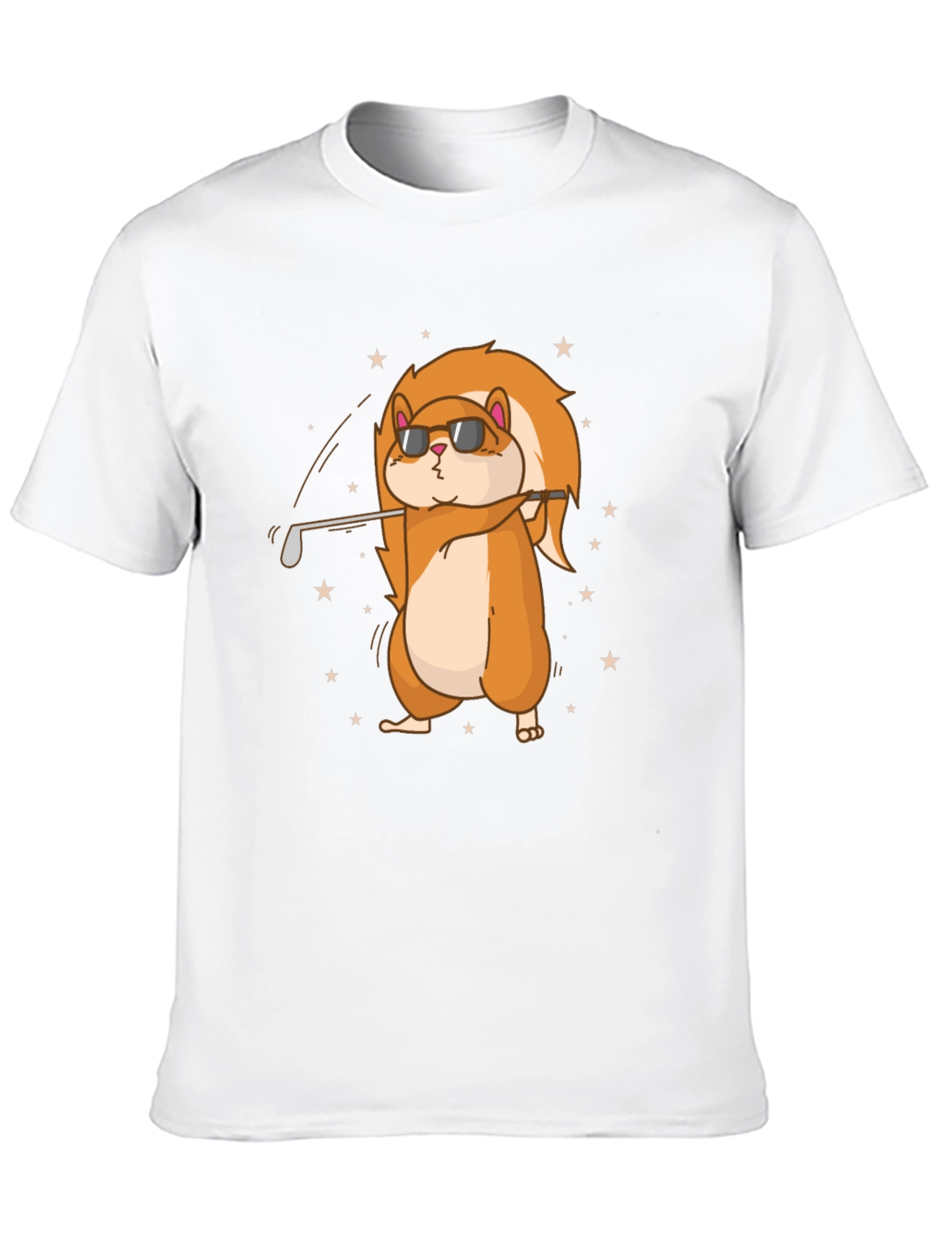 Funny Hamster Golf T-Shirt