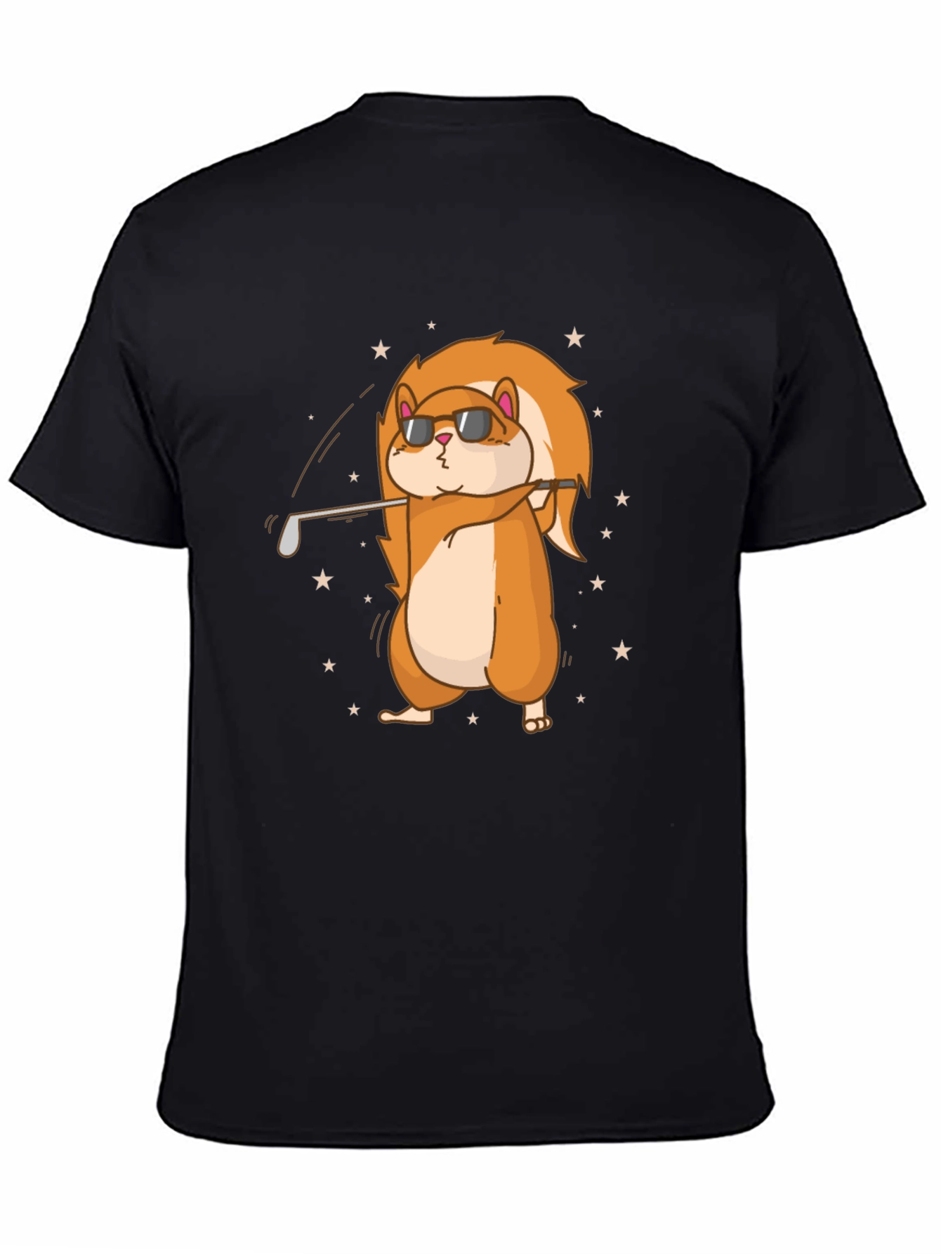 Funny Hamster Golf T-Shirt