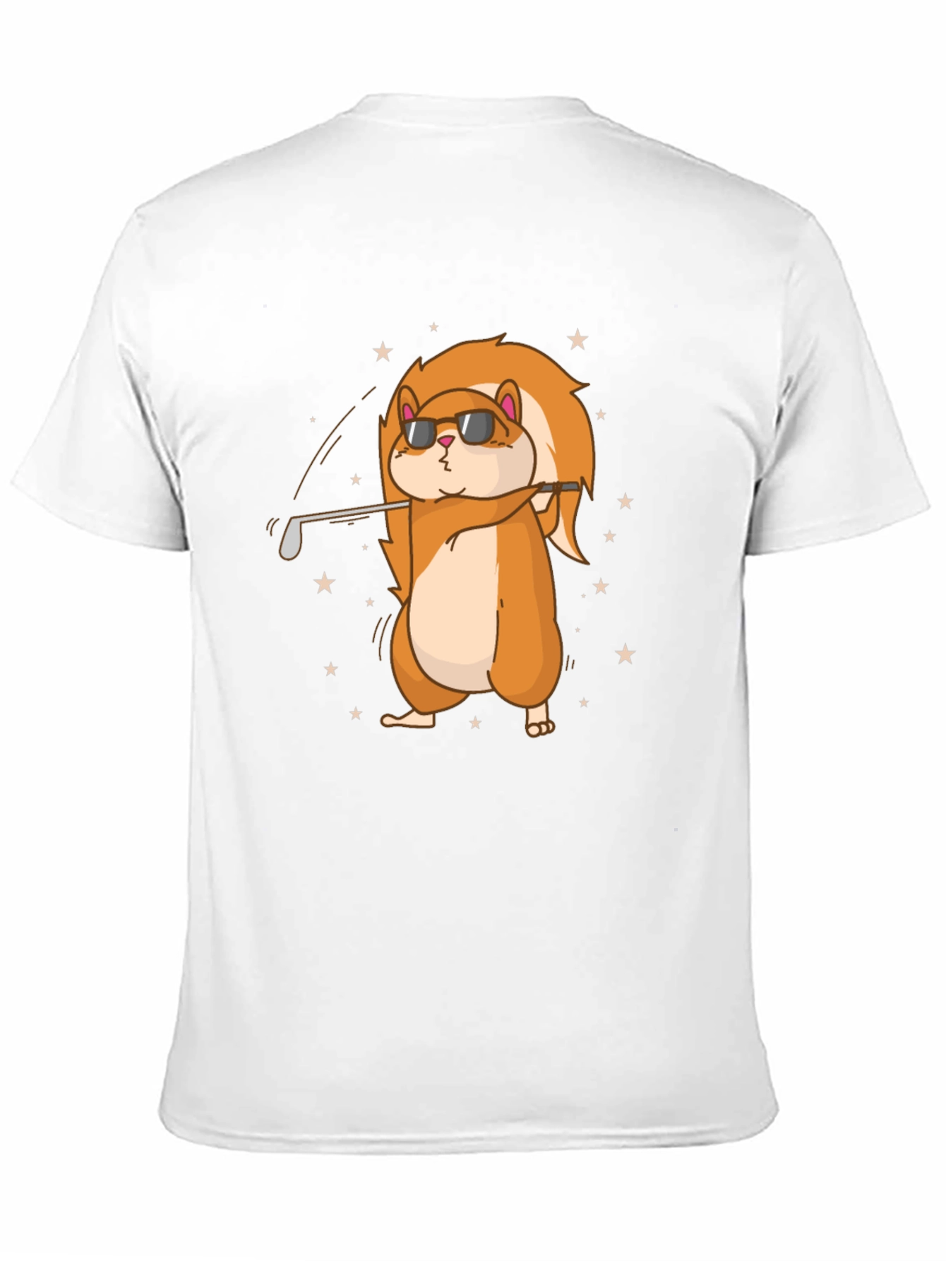 Funny Hamster Golf T-Shirt