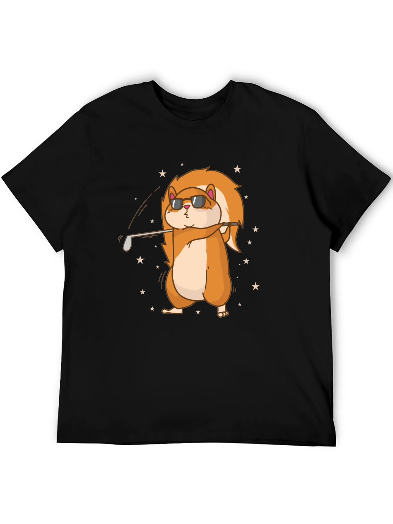 Funny Hamster Golf T-Shirt